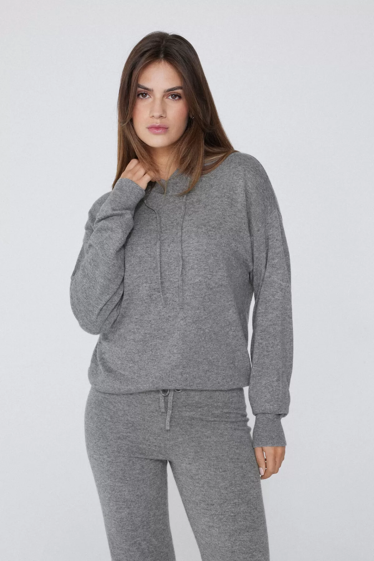 Tezenis Maglia Invernale Donna con Cappuccio in Lana Morbida - Freddo Intenso