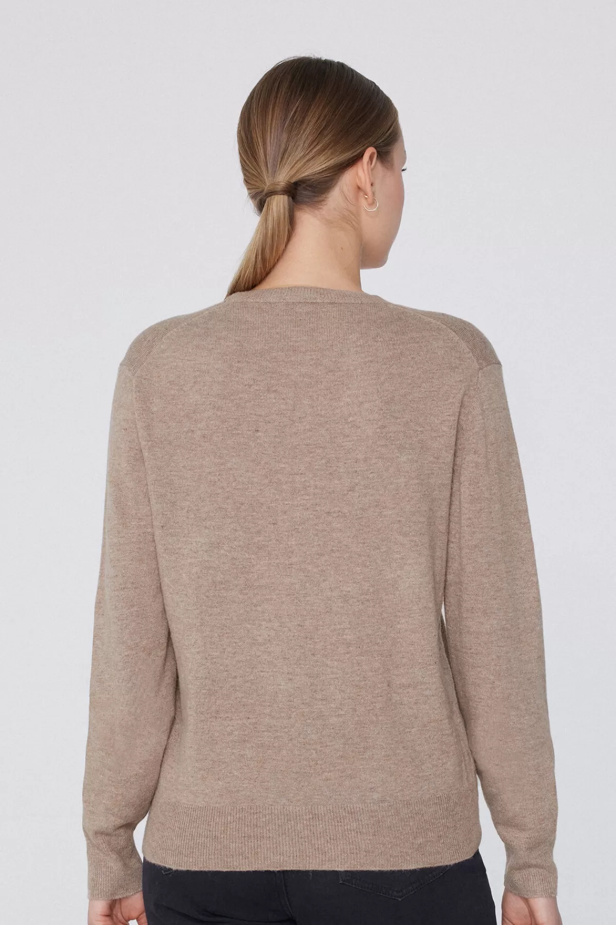 Maglione Invernale Tezenis Donna - Lana Morbida a Collo Tondo con Maniche Lunghe