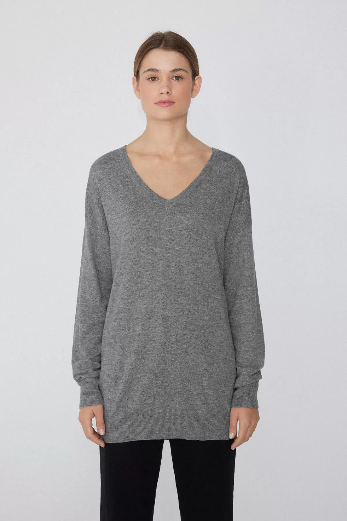 Maglione Invernale Tezenis Donna - Lana Morbida, Scollo a V e Maniche Lunghe con Design Elegante