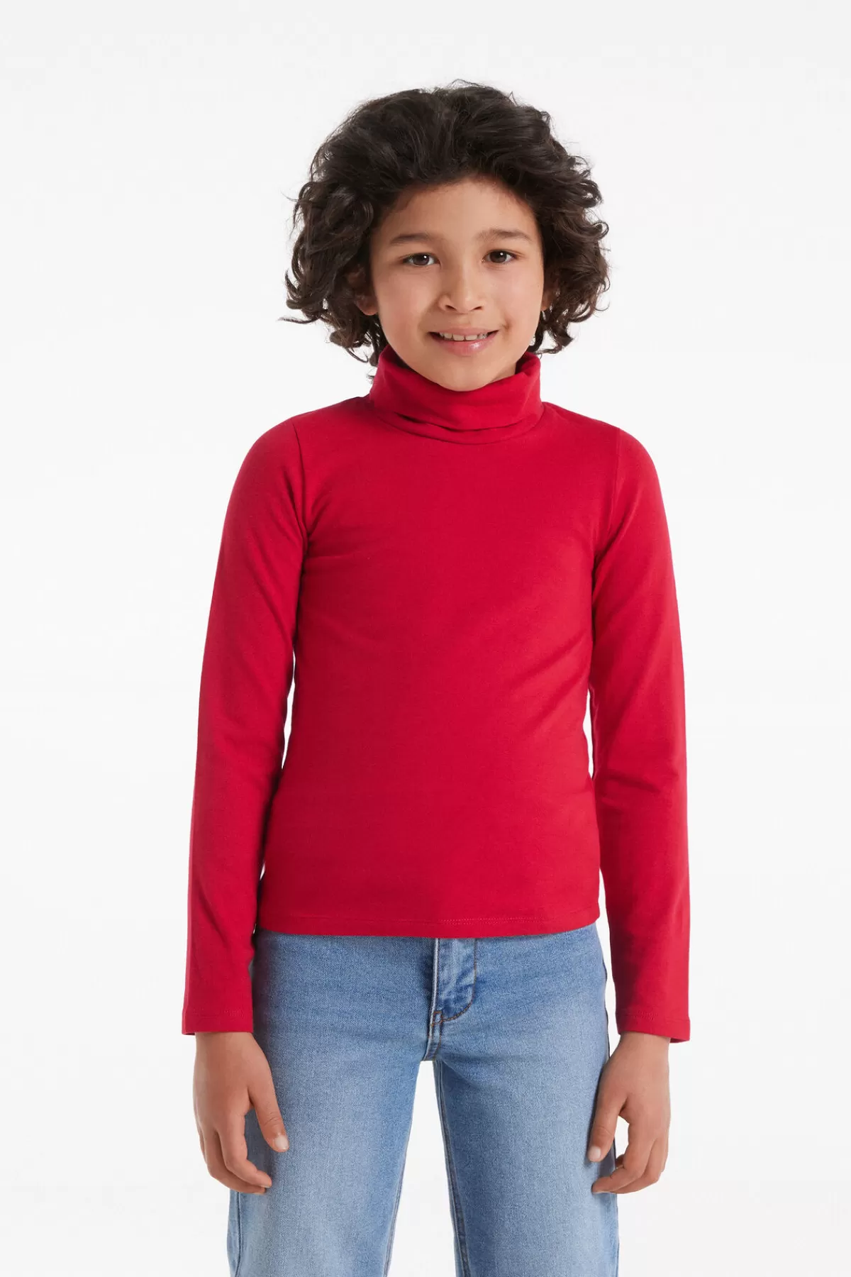 Maglione Termico Unisex Bambini con Collo Alto - Maglia Invernale Morbida a Maniche Lunghe Tezenis