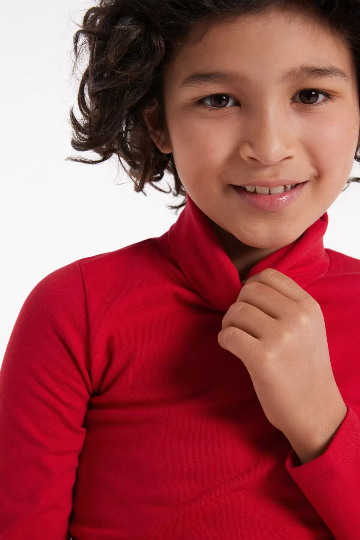 Maglione Termico Unisex Bambini con Collo Alto - Maglia Invernale Morbida a Maniche Lunghe Tezenis