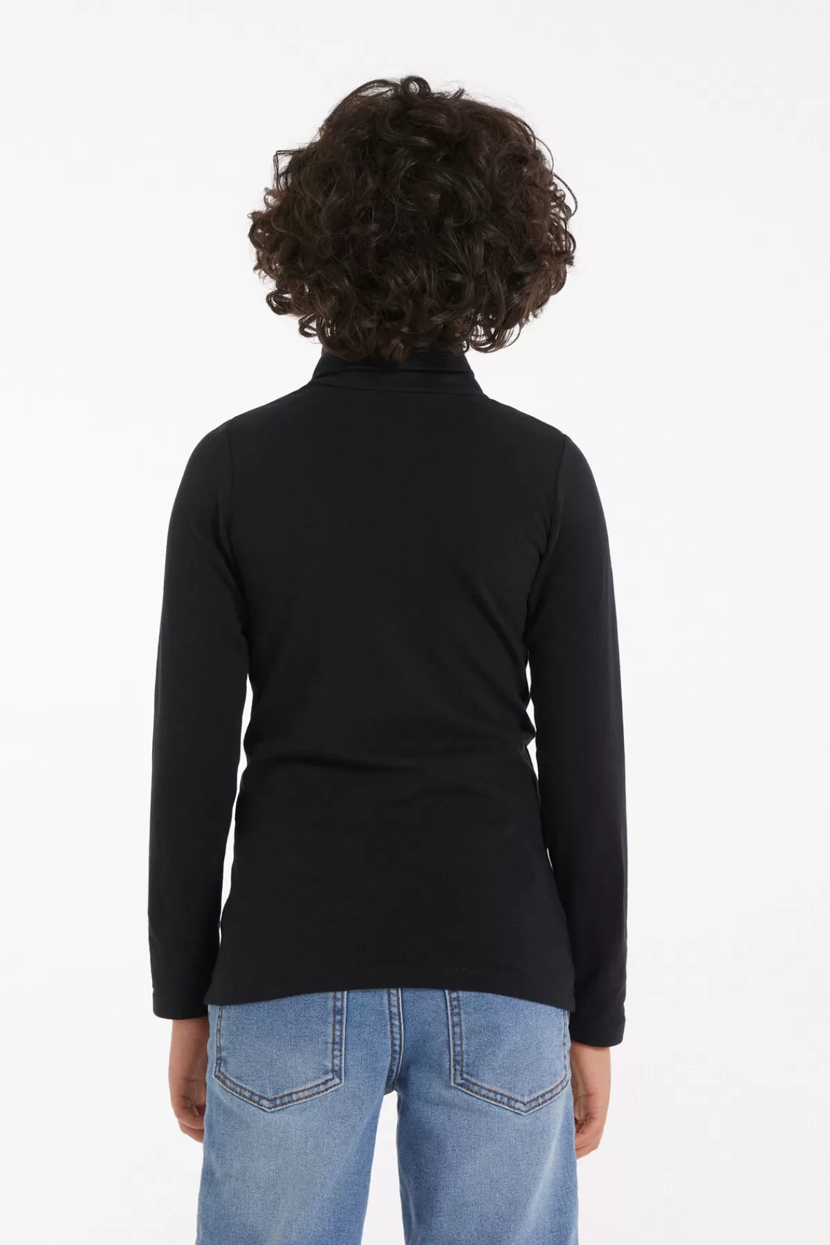 Tezenis Maglia Termica Unisex per Bambini con Collo Alto e Maniche Lunghe - Intimo Caldo e Morbido