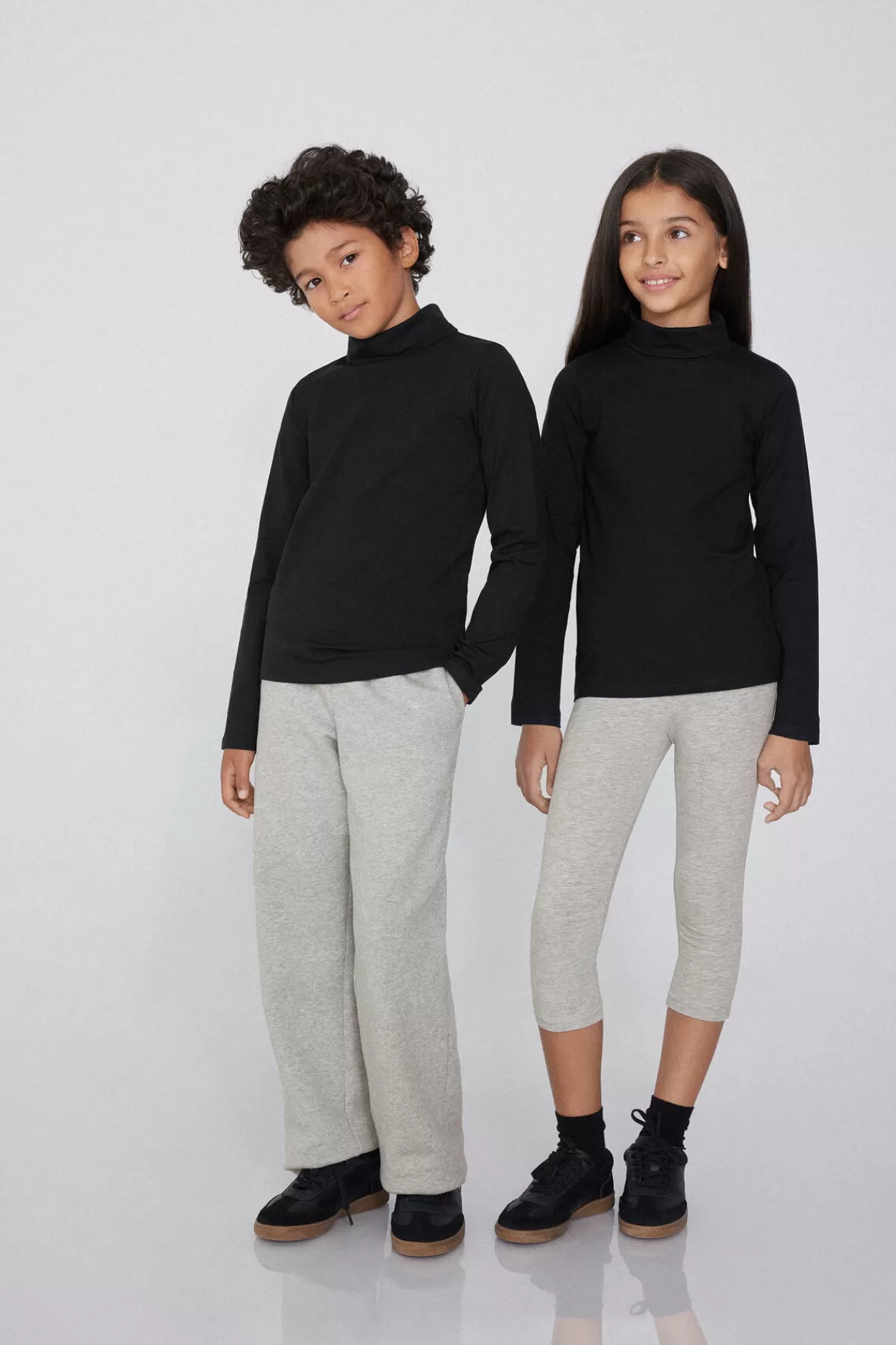 Tezenis Maglia Termica Unisex per Bambini con Collo Alto e Maniche Lunghe - Intimo Caldo e Morbido