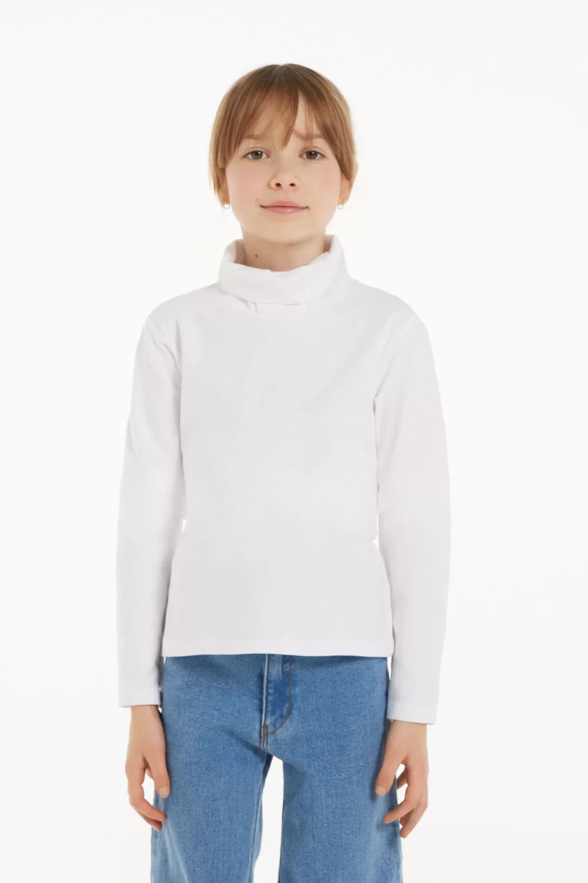 Maglia Termica Unisex per Bambini con Collo Alto e Maniche Lunghe - Tezenis Confortevole per l'Inverno