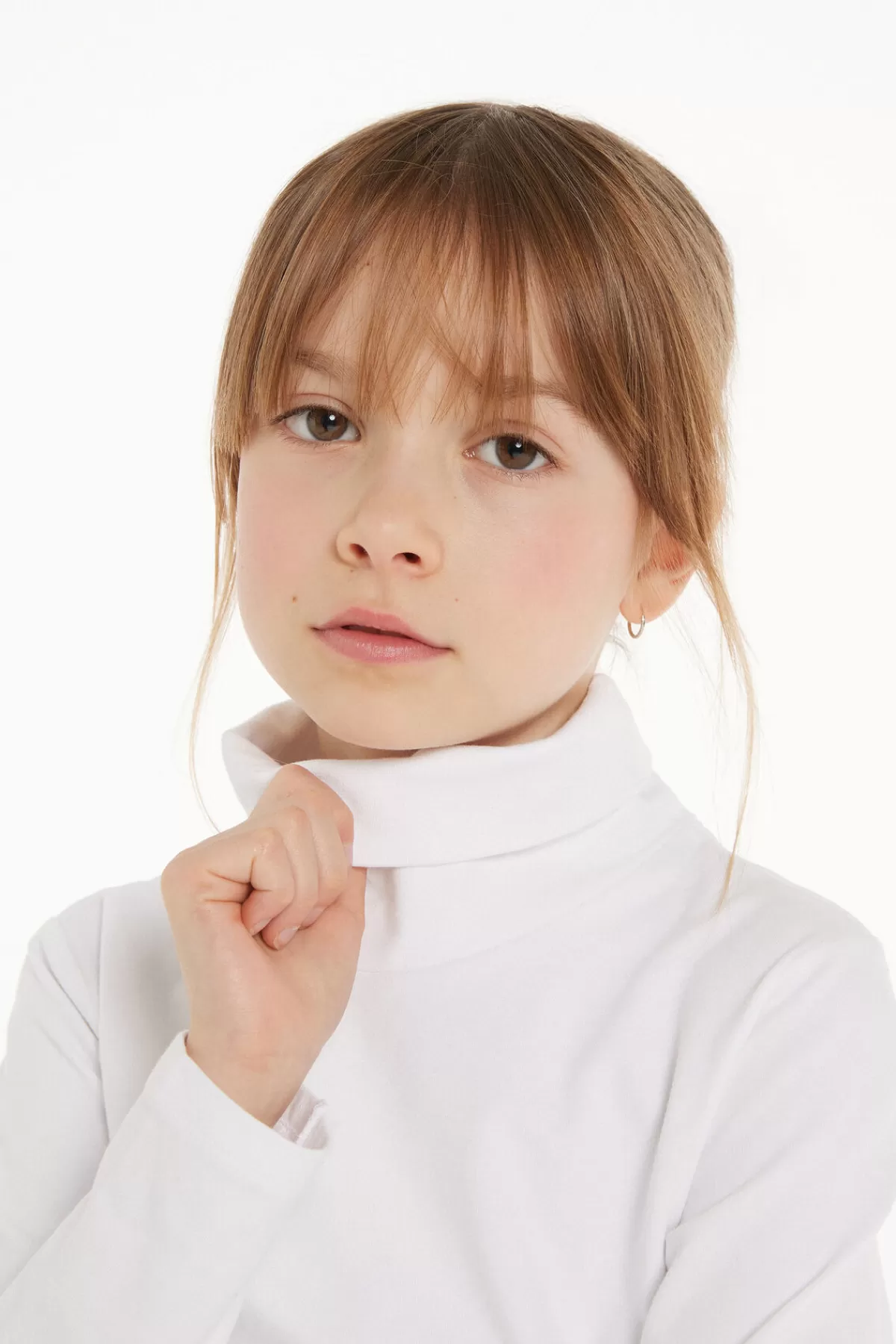 Maglia Termica Unisex per Bambini con Collo Alto e Maniche Lunghe - Tezenis Confortevole per l'Inverno