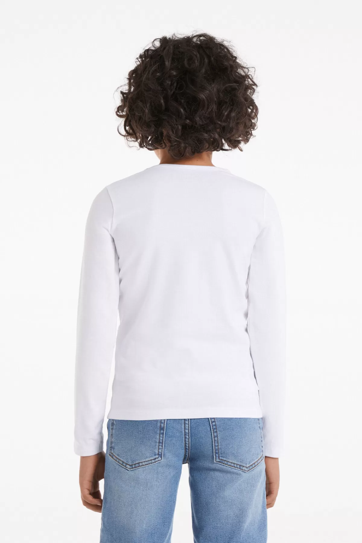 Tezenis Maglia Termica Unisex in Puro Cotone per Bambini, Girocollo Morbido e Confortevole
