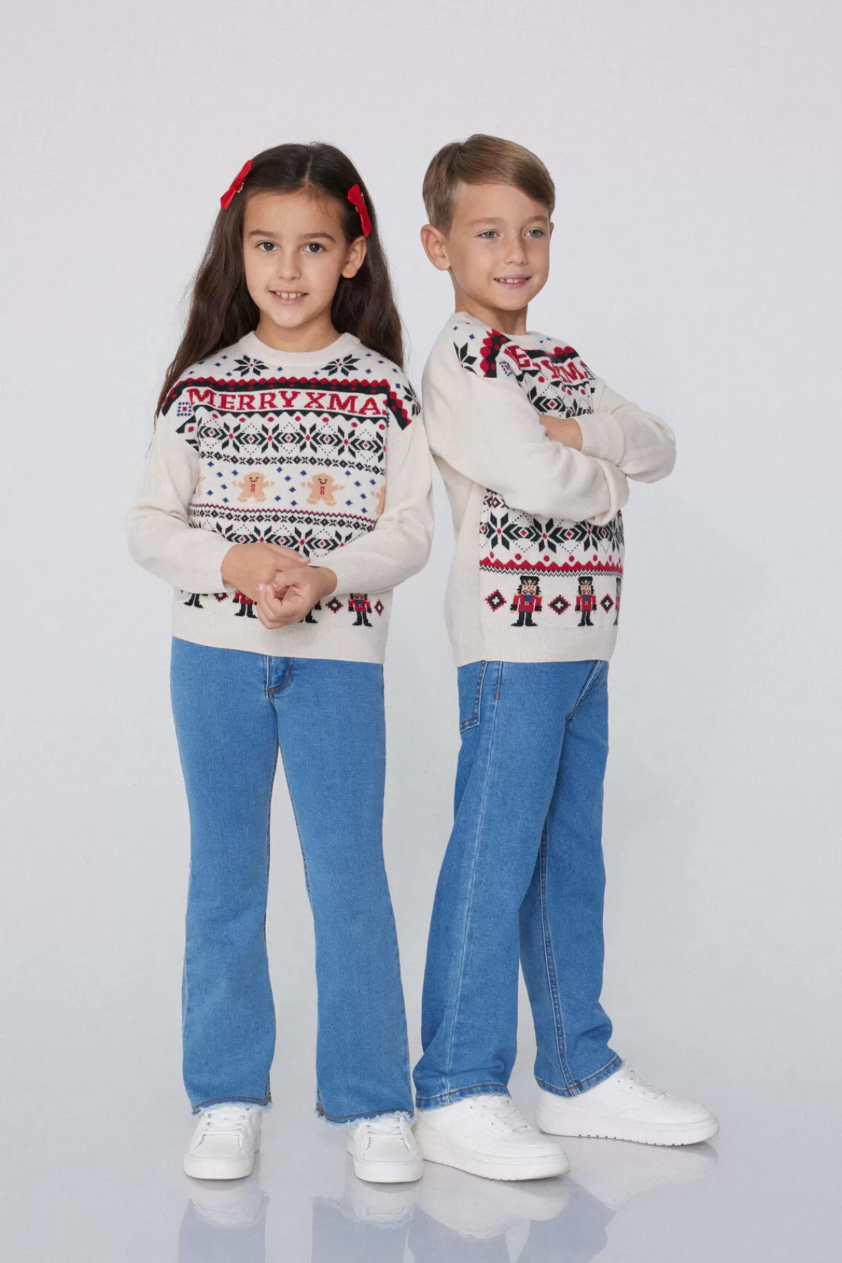 Maglione Natalizio Unisex per Bambini Tezenis - Girocollo Morbido con Stile Festivo