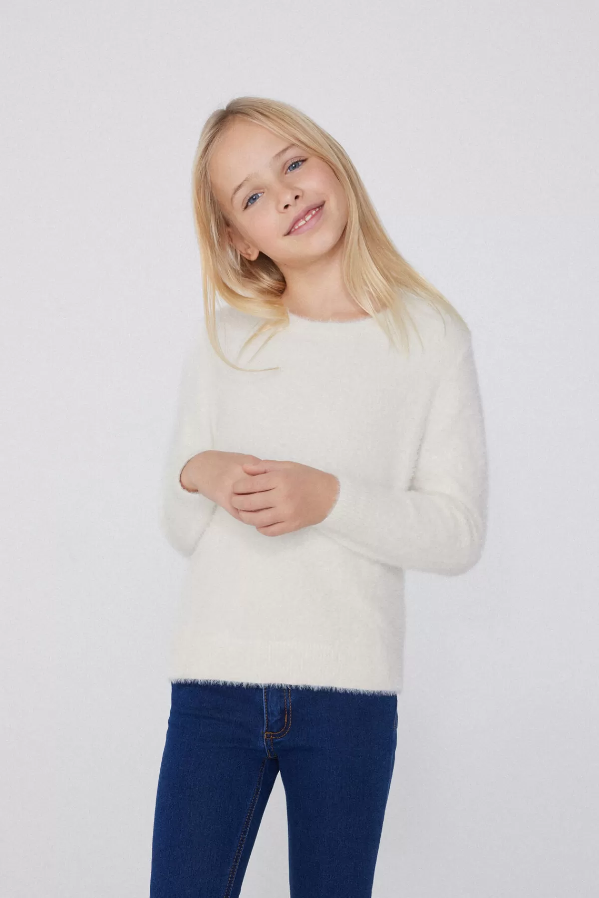 Maglione Donna con Scollo Tondo in Lana Soffice - Linea Tezenis