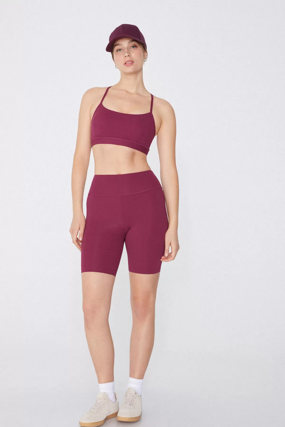 Tezenis Pantaloncini Elasticizzati Donna per Ciclismo Attivo - Design Sportivo con Fascia Alta, Ideali per Allenamento e Tempo Libero