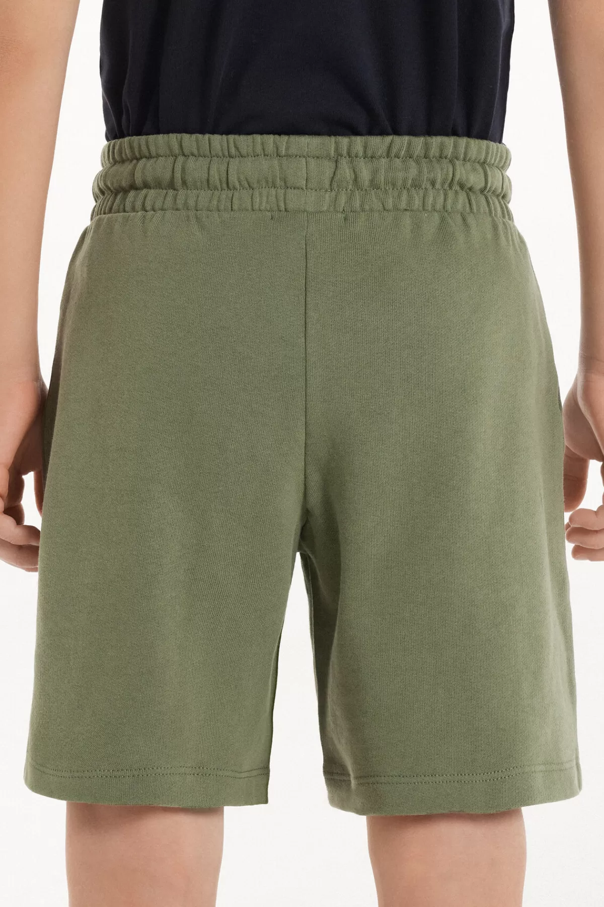 Shorts Estivi Tezenis Kids in Cotone Morbido con Taschine - Comodi e Freschi per i Piccoli Esploratori, Perfetti per Giocare all'Aperto
