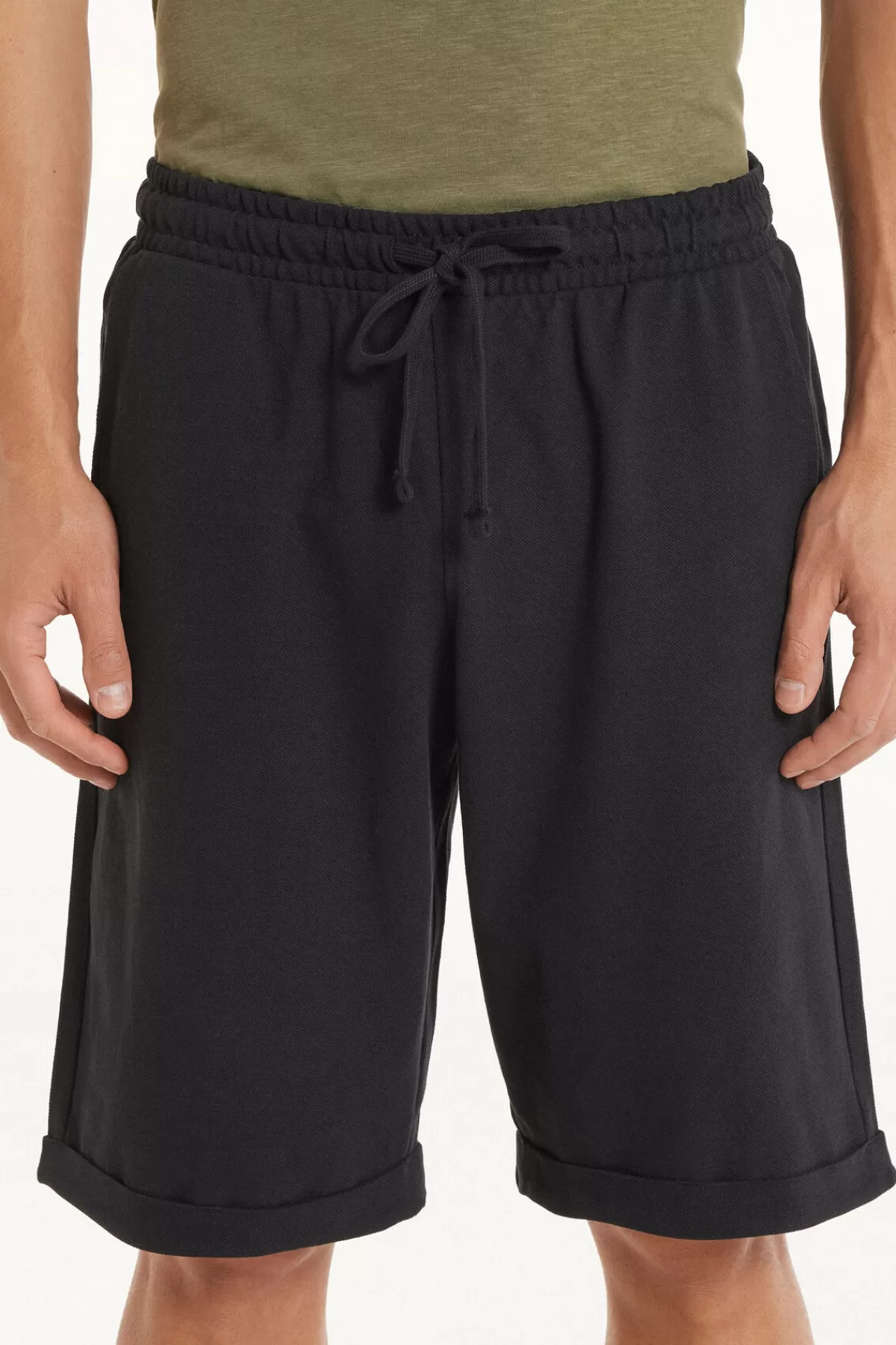 Tezenis Shorts Uomo in Tessuto Piquet - Corti Confortevoli per l'Estate