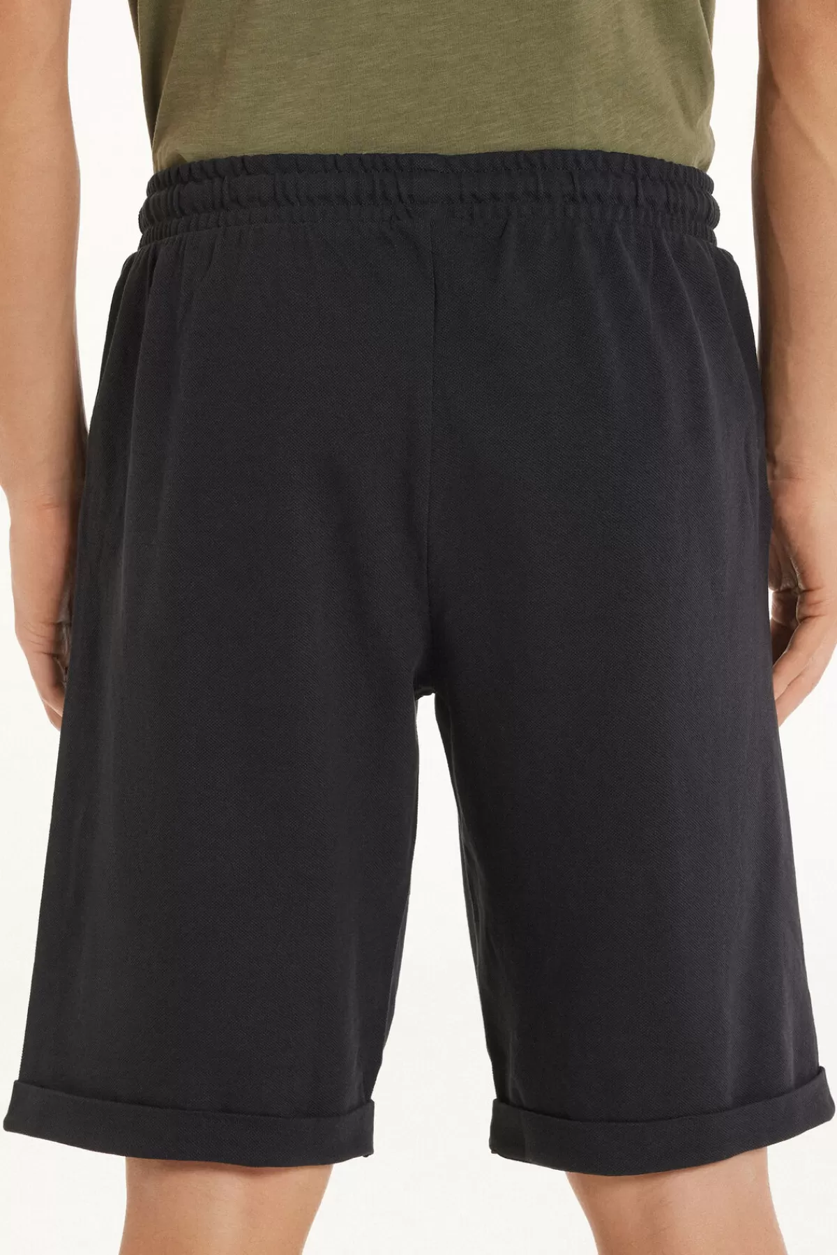 Tezenis Shorts Uomo in Tessuto Piquet - Corti Confortevoli per l'Estate