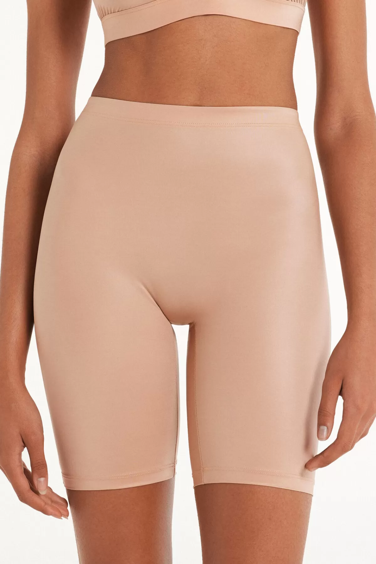 Tezenis Donna Pantaloncini da Ciclismo Superleggeri con Effetto Snellente