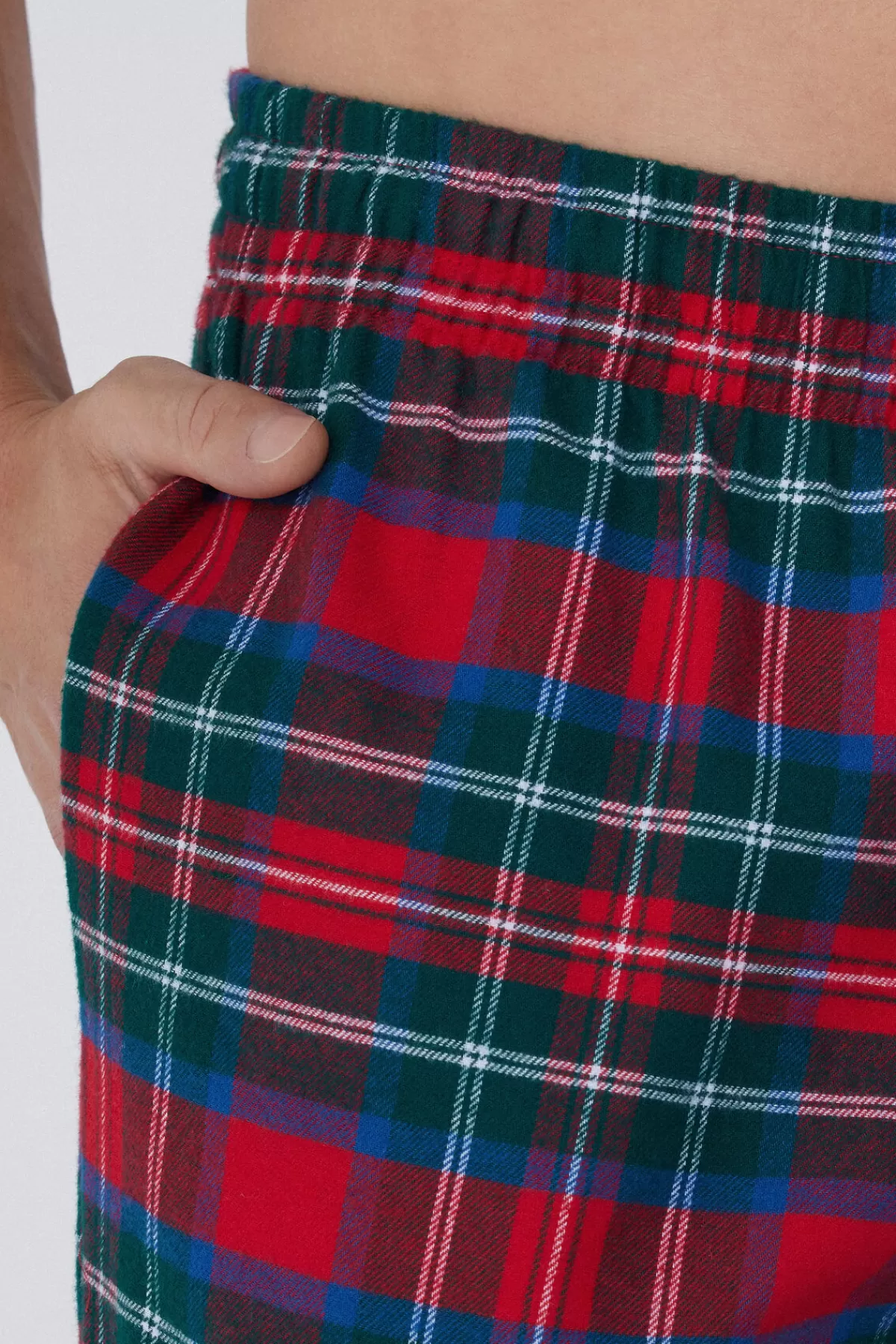 Pantaloni Lunghi Uomo in Flanella Morbida - Tezenis Stile Casual Autunno/Inverno