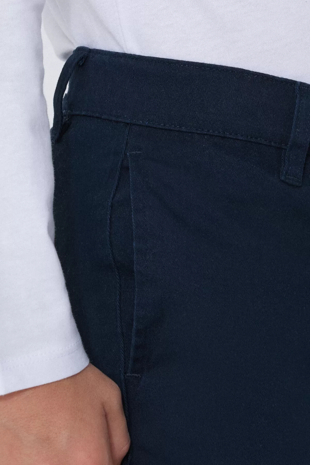 Tezenis Pantaloncini Chino in morbido cotone elasticizzato per bambini