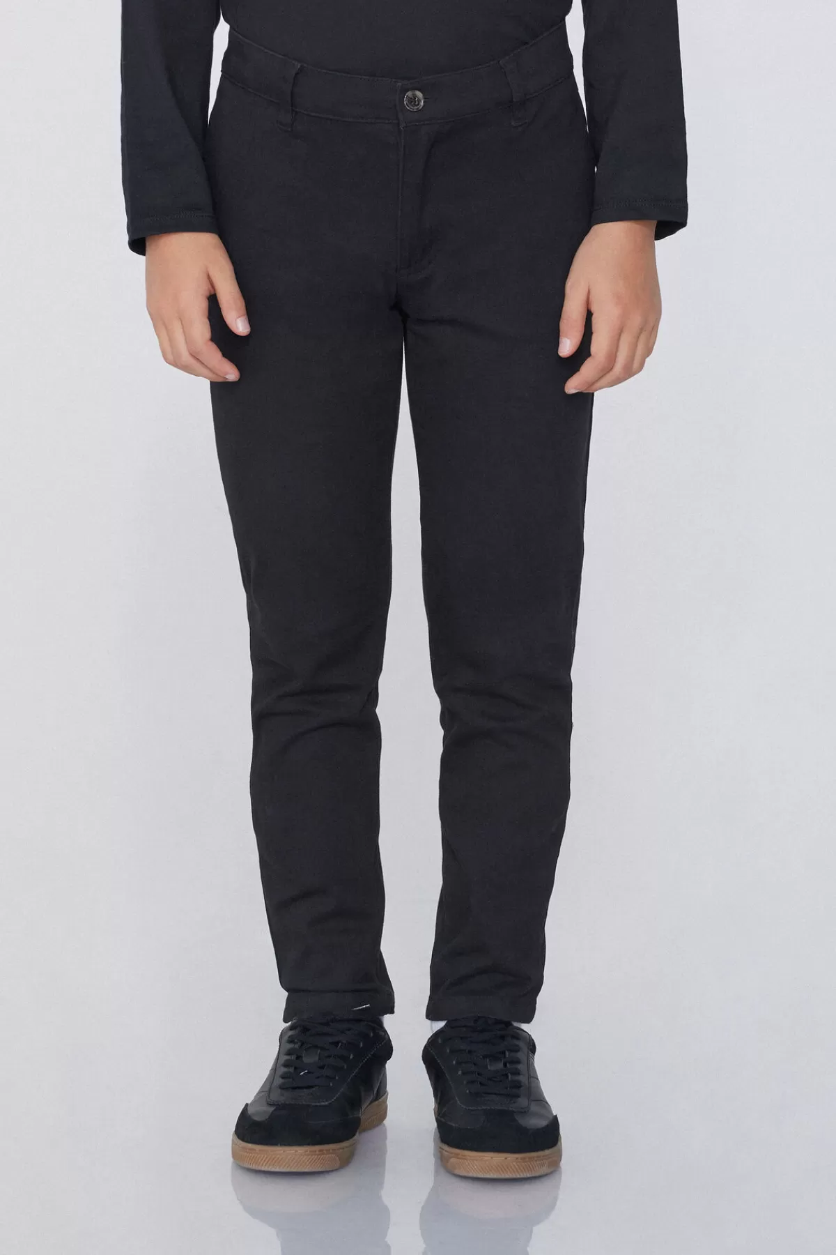 Tezenis Pantaloni Chino Elasticizzati in Cotone per Bambini - Comodi e Stilosi per Ogni Occasione