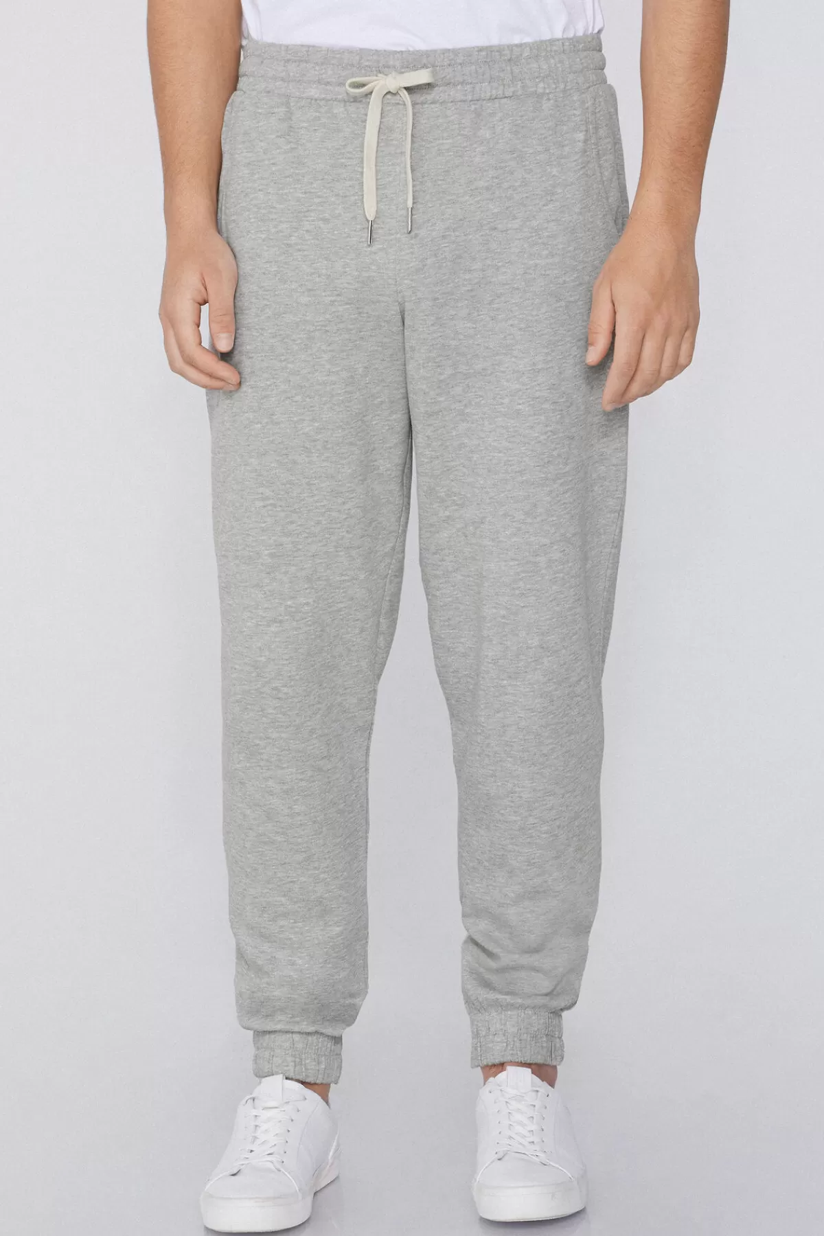 Pantaloni Casual Uomo Tezenis in Felpa Spessa - Confortevoli con Coulisse Regolabile e Taschie laterali Funzionali per Look Autunno/Inverno