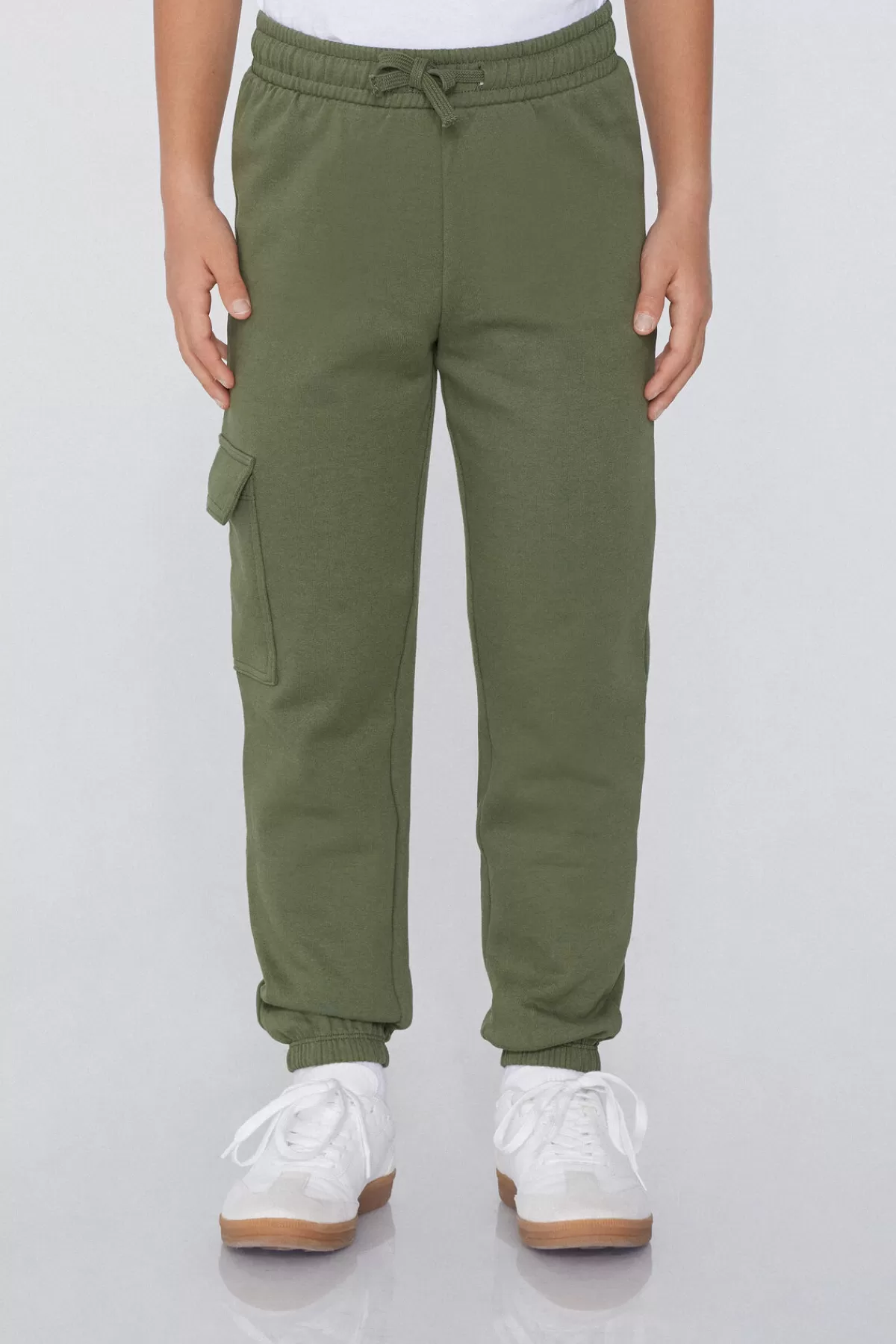 Tezenis Pantaloni Cargo Lunghe per Ragazzi in Morbido Felpa - Tasche Funzionali e Design Confortevole