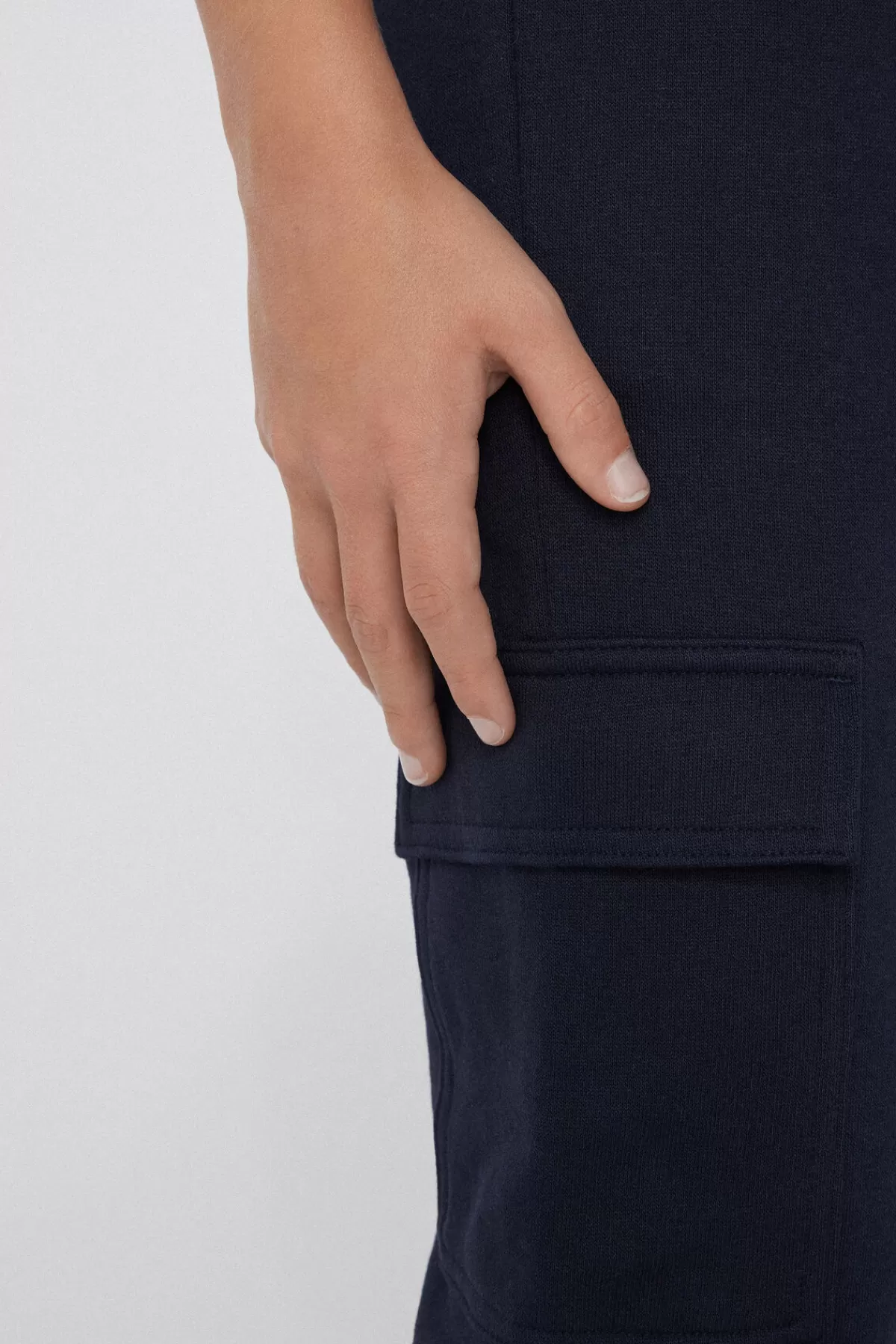 Pantaloni Cargo in Felpa Tezenis per Bambino - Comodi e Funzionali per l'Autunno/Inverno