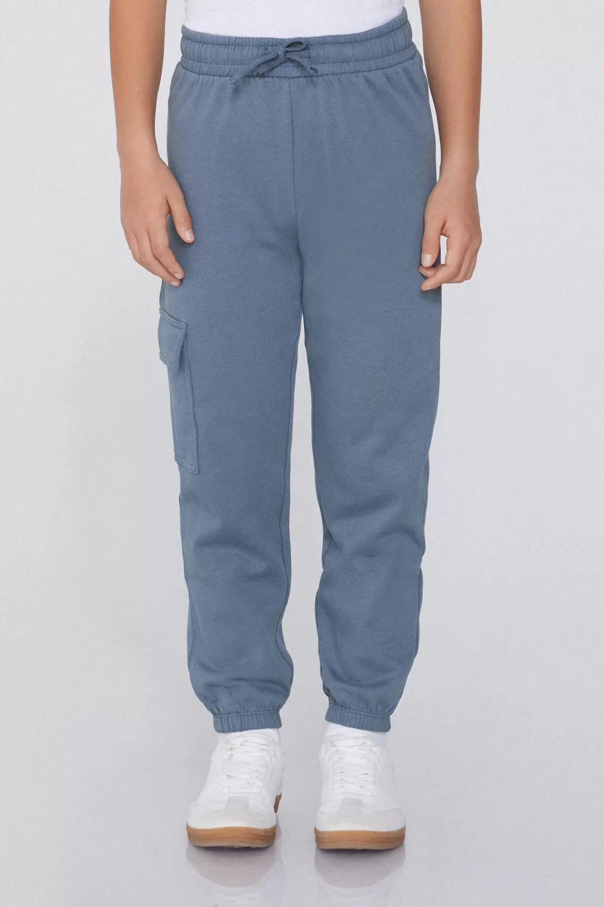 Pantaloni Cargo in Felpa Tezenis per Bambini - Confortevoli e Pratici con Ampie Tasche Utility