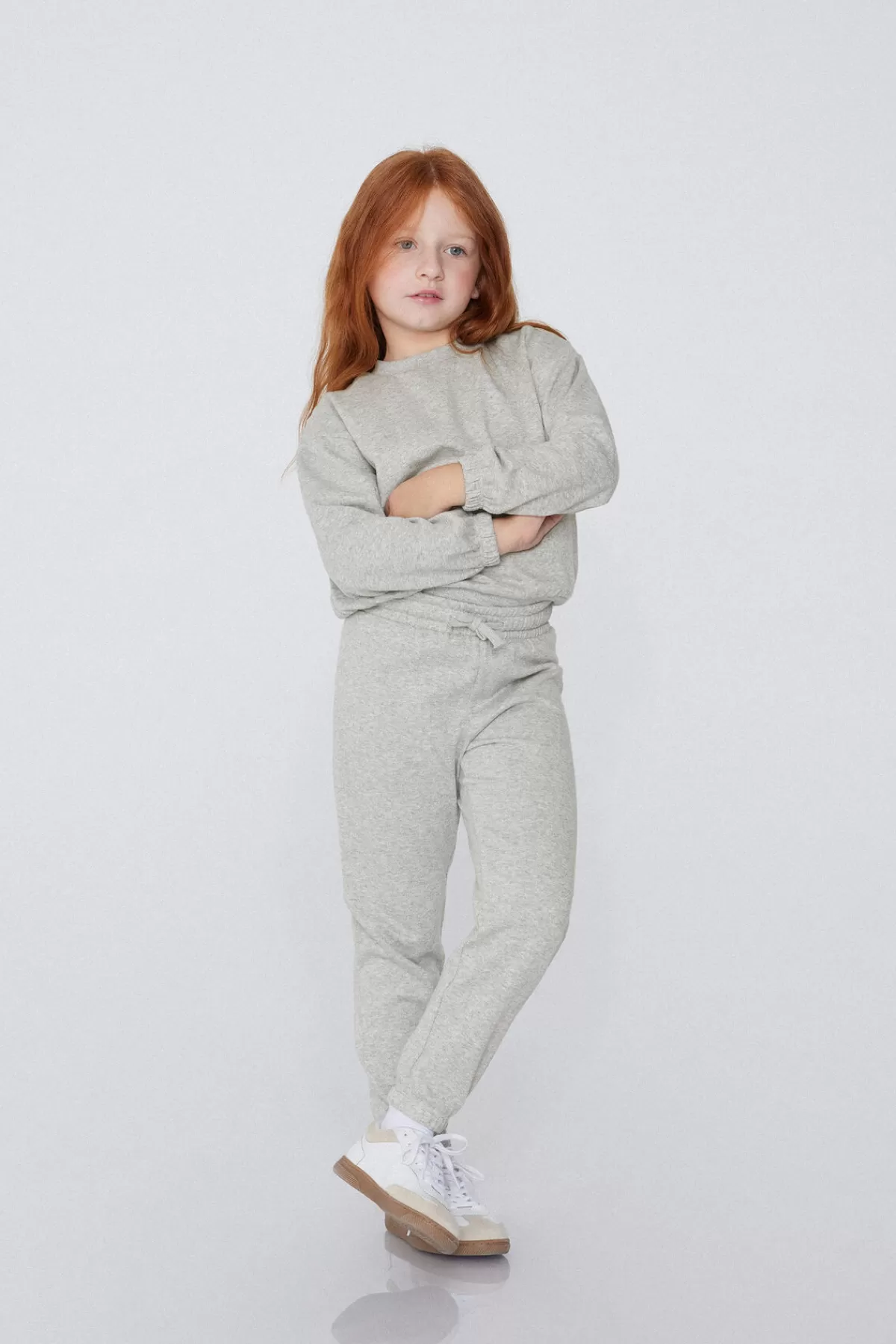 Pantaloni Lunghi Laminati e Felpa Donna Tezenis - Abbinamento Comodo con Effetto Brillante