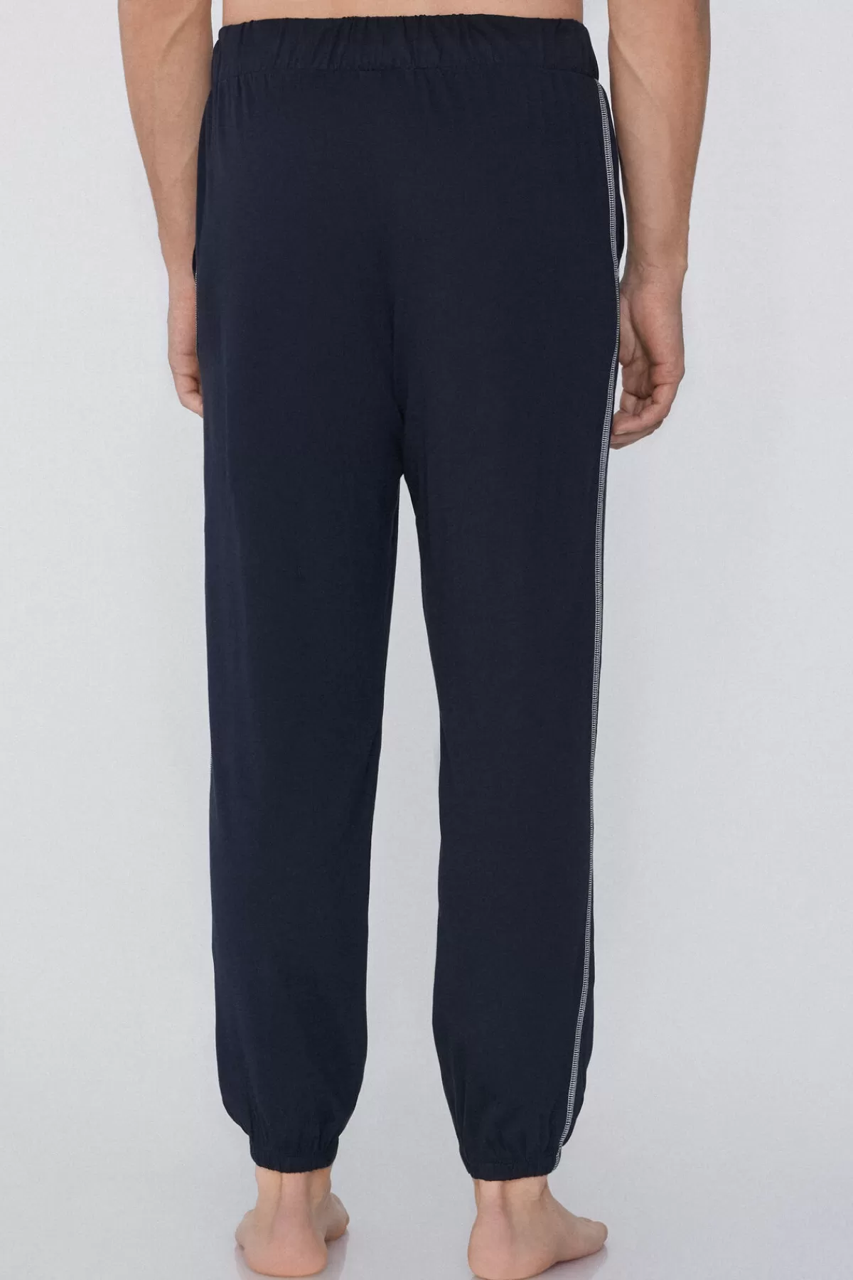 Tezenis Pantaloni Uomo Cotone Comodo con Cuciture in Contrasto, Design Moderno per Stile Casual