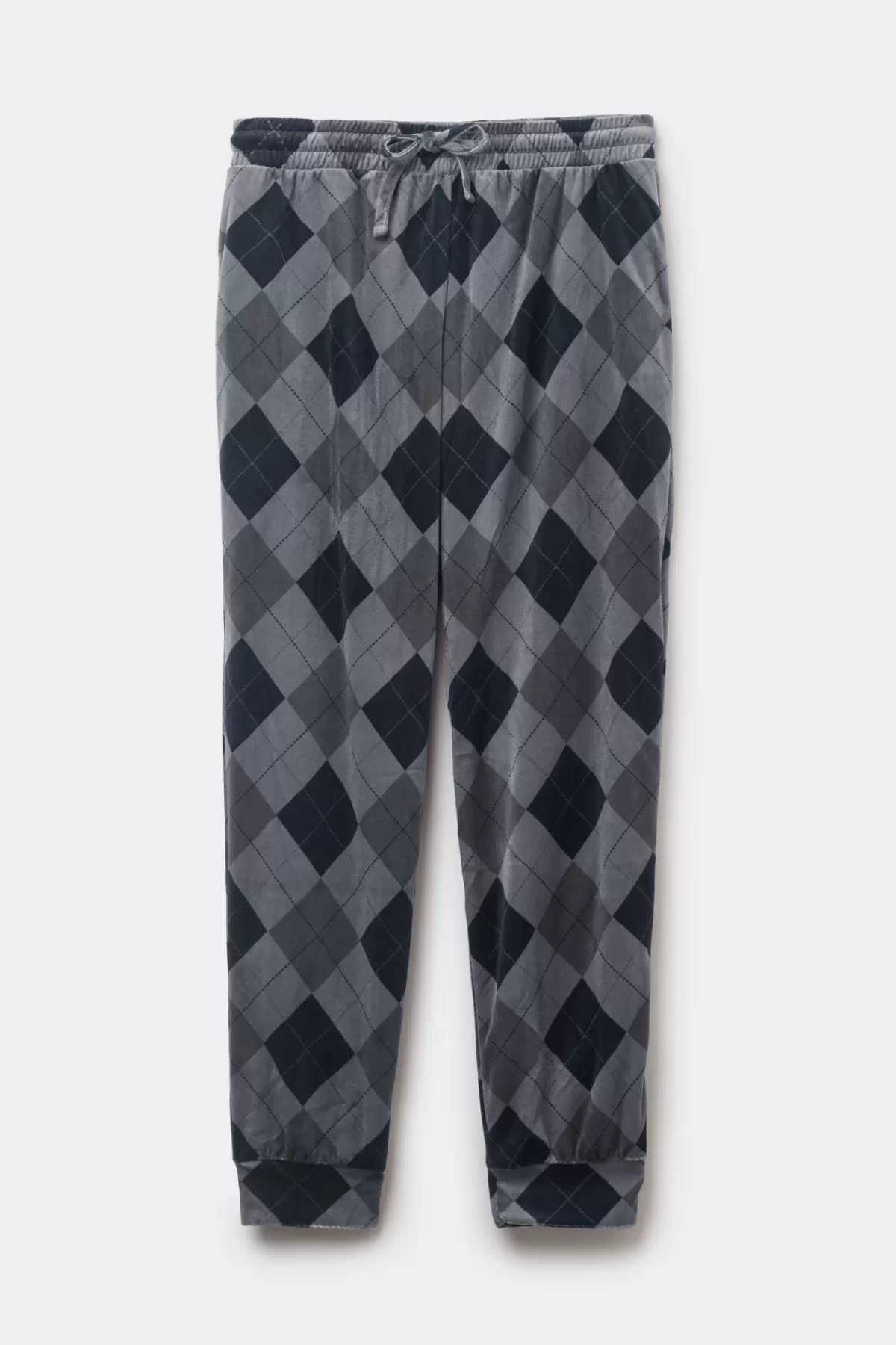 Tezenis Pantaloni Morbidi Uomo a Polsino - Micropile Invernale Comodo per Look Casual Elegante