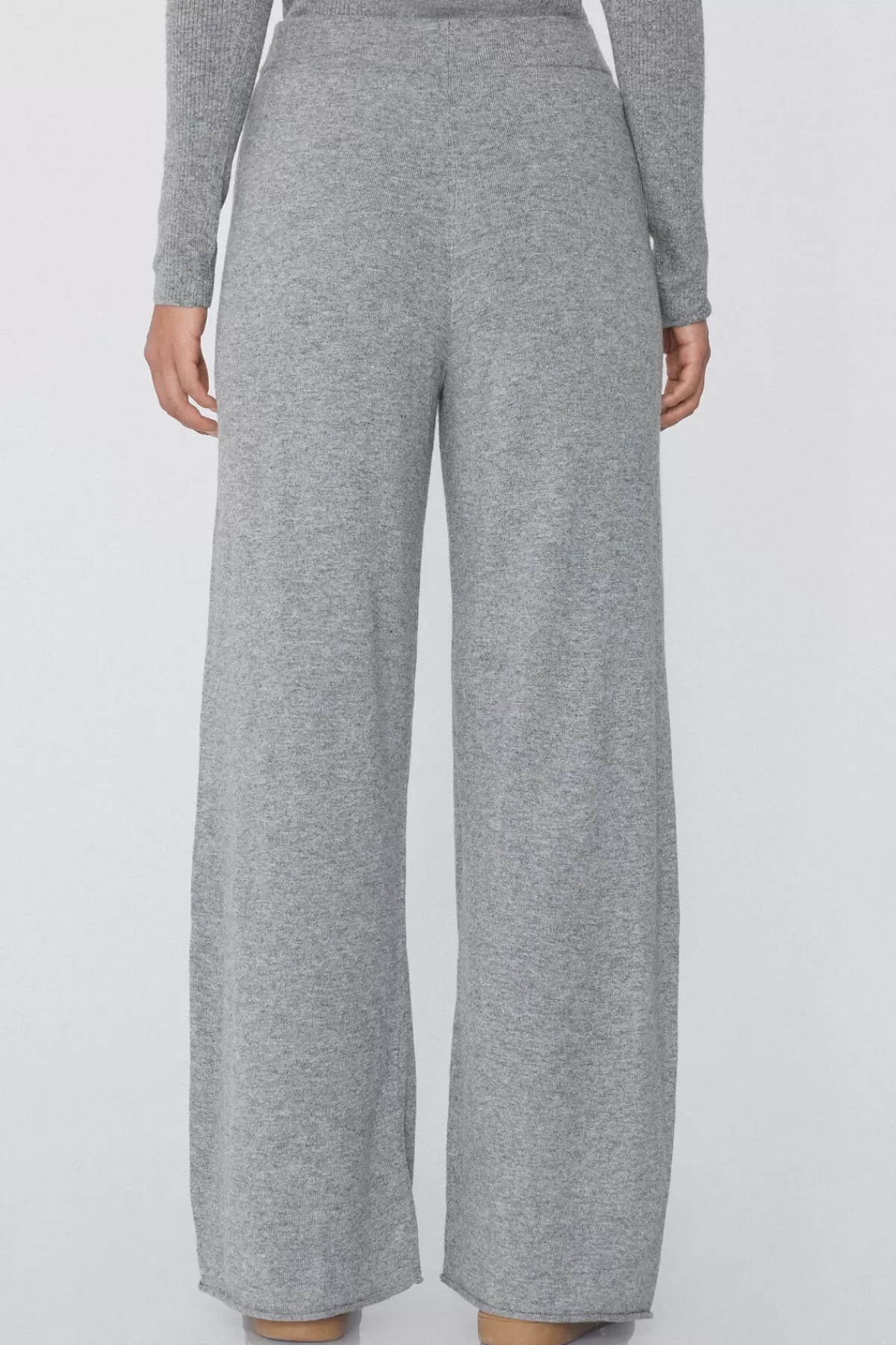 Pantalone Palazzo Donna Inverno 2024 - Lana Premium per Freddo Intenso, Taglio Comodo Tezenis Collection