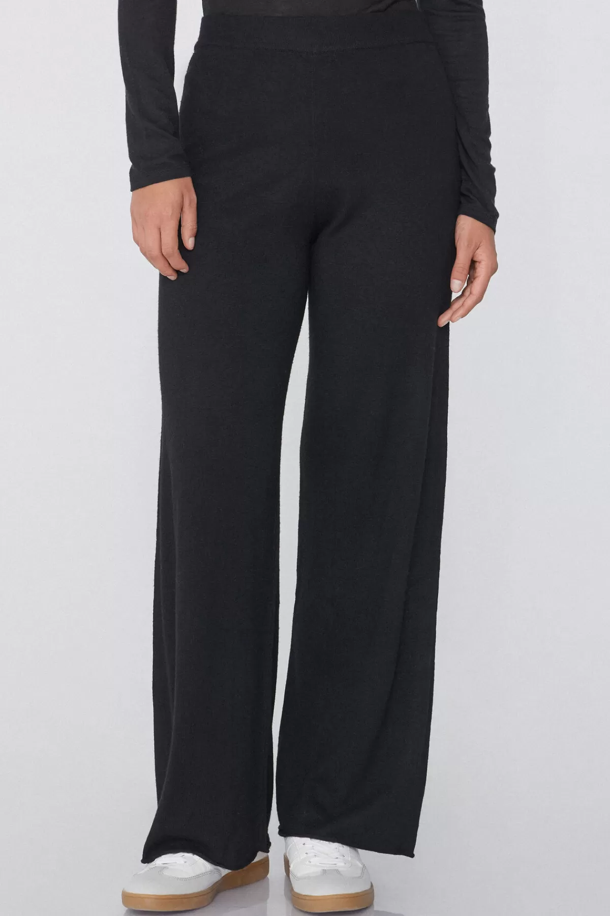 Pantaloni Eleganti Tezenis Donna in Lana Pregiata - Modello Palazzo Invernali