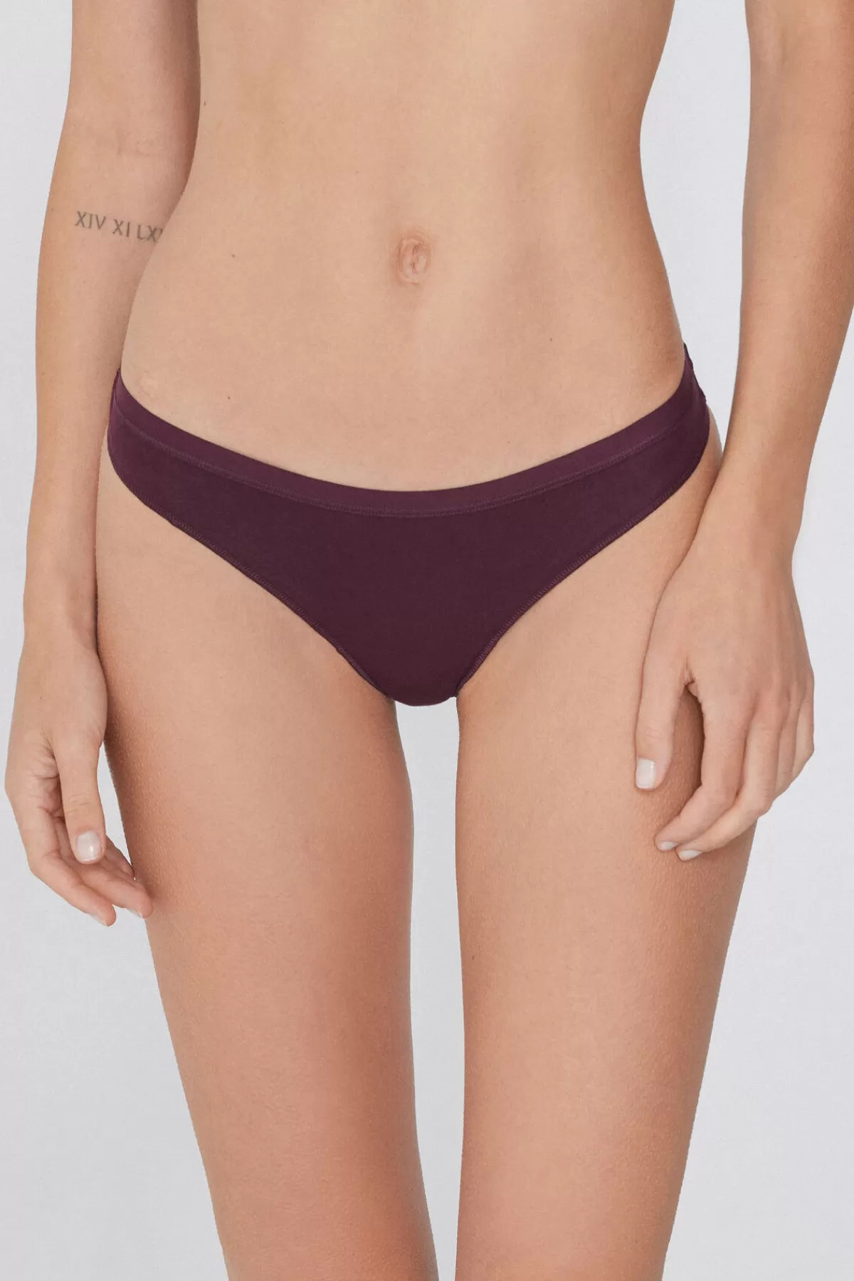 Tezenis Slip Donna in Cotone Biologico - Intimo Femminile Confortevole con Fascia Elasticizzata