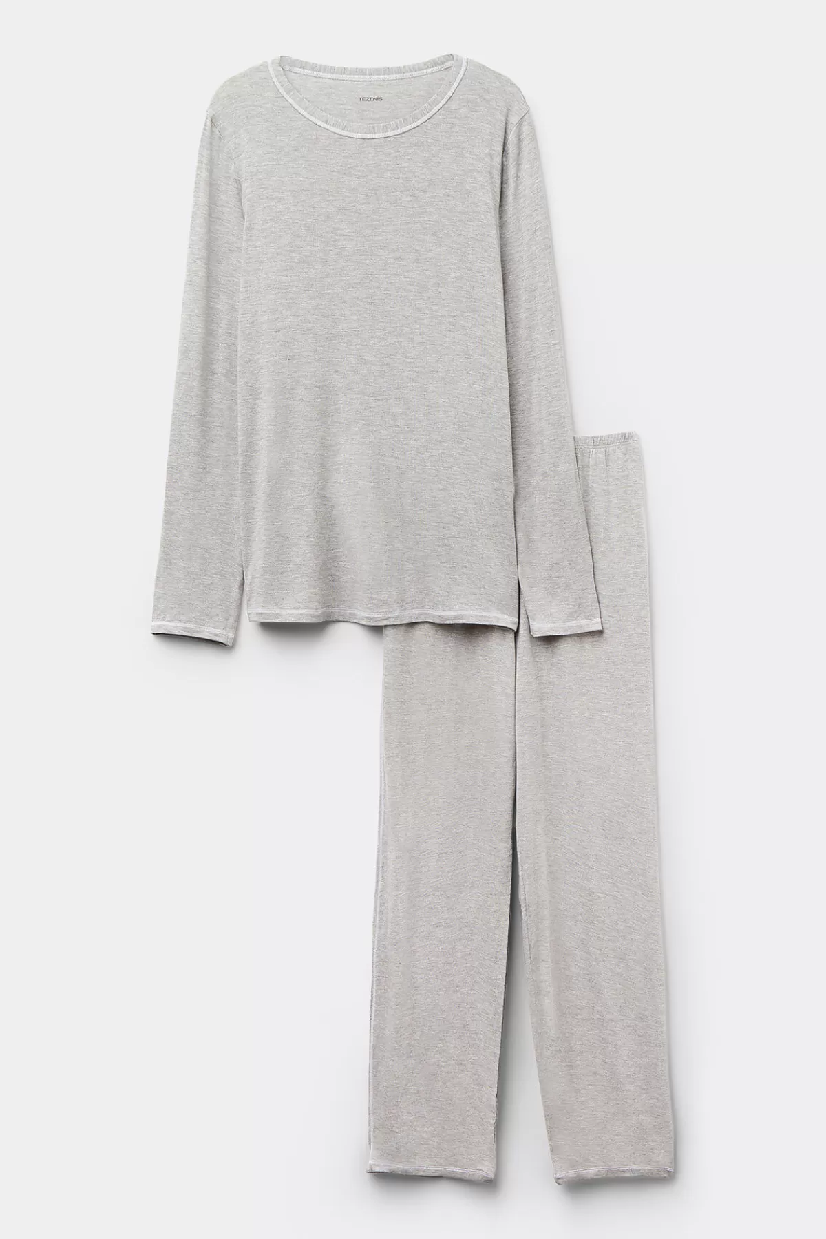 Pigiama Lungo Donna con Composizione in Viscosa - Modello Essenziale Tezenis