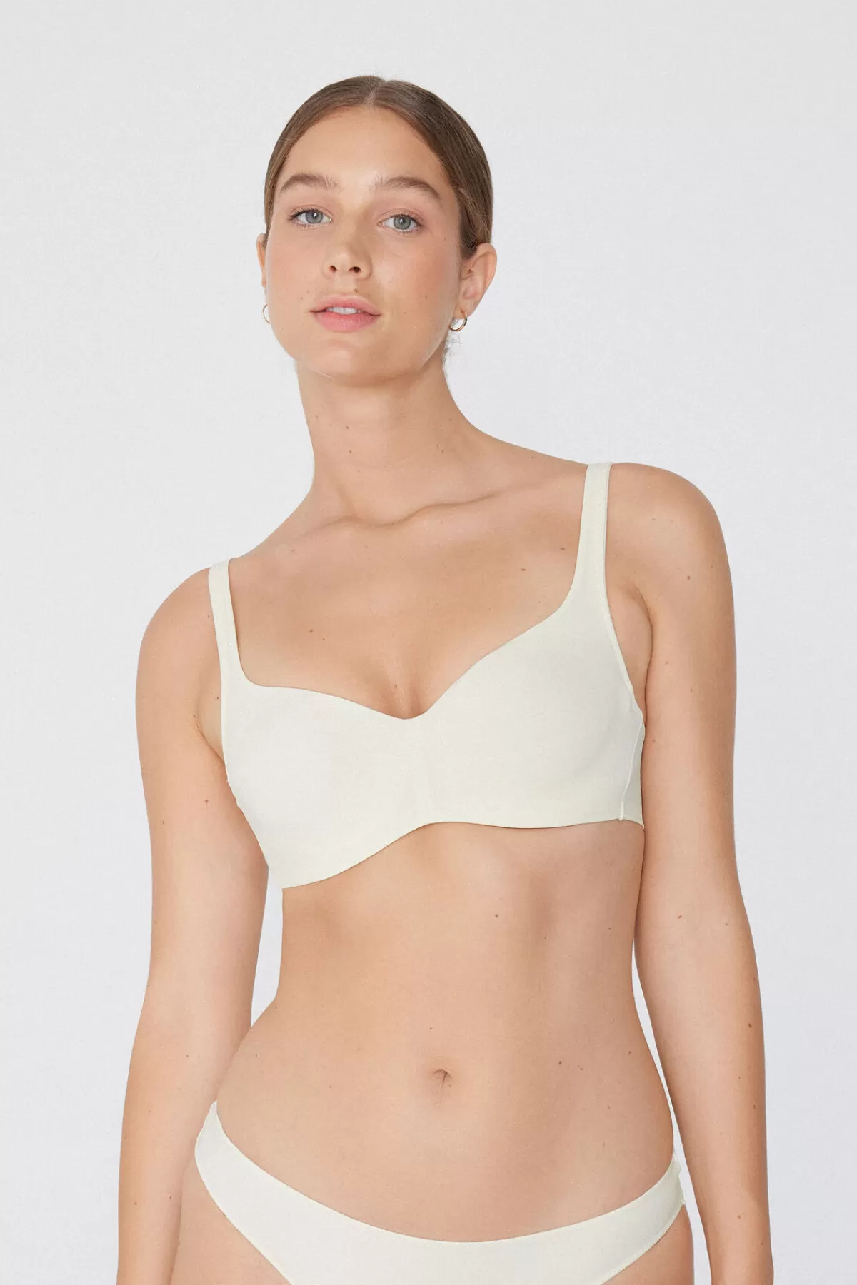 Balconcino Tezenis Donna in Tessuto Eco-Friendly: Design Paris con Supporto Morbido e Fibra Rigenerata