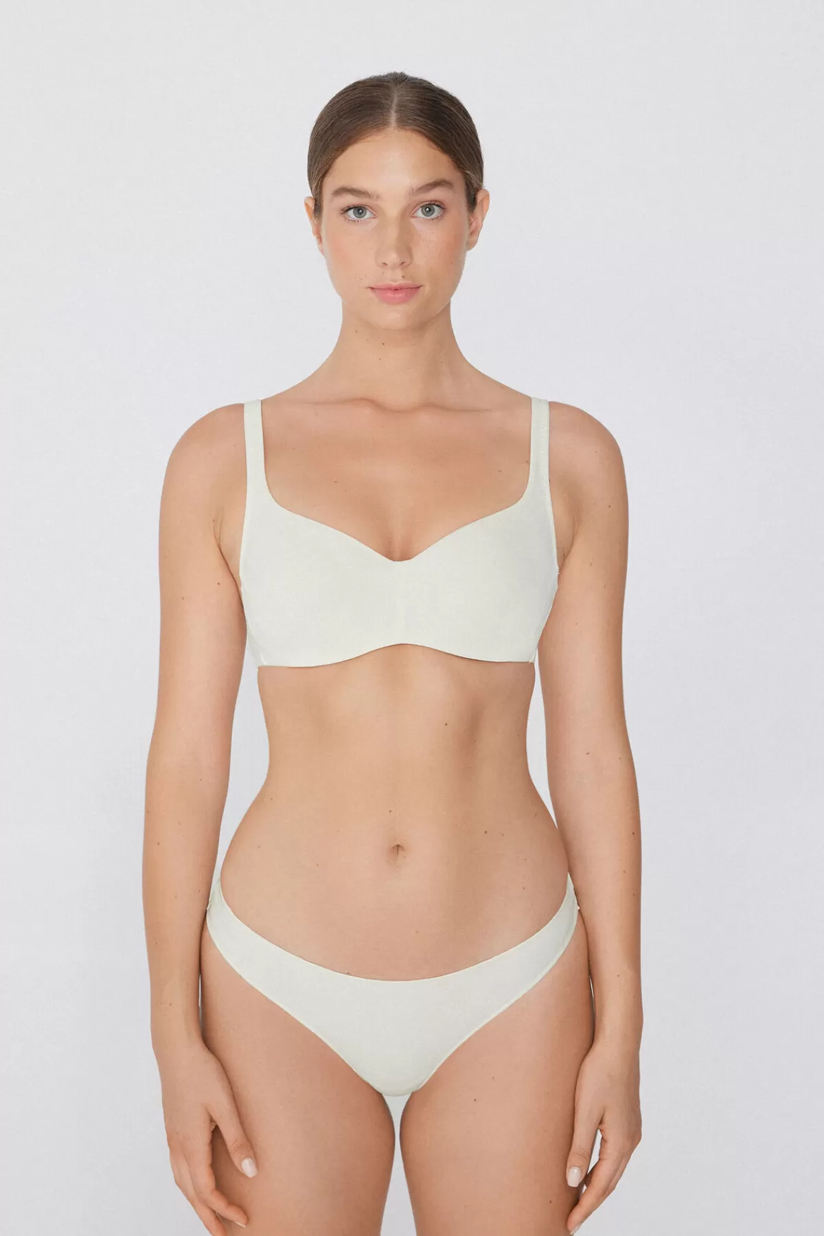 Balconcino Tezenis Donna in Tessuto Eco-Friendly: Design Paris con Supporto Morbido e Fibra Rigenerata