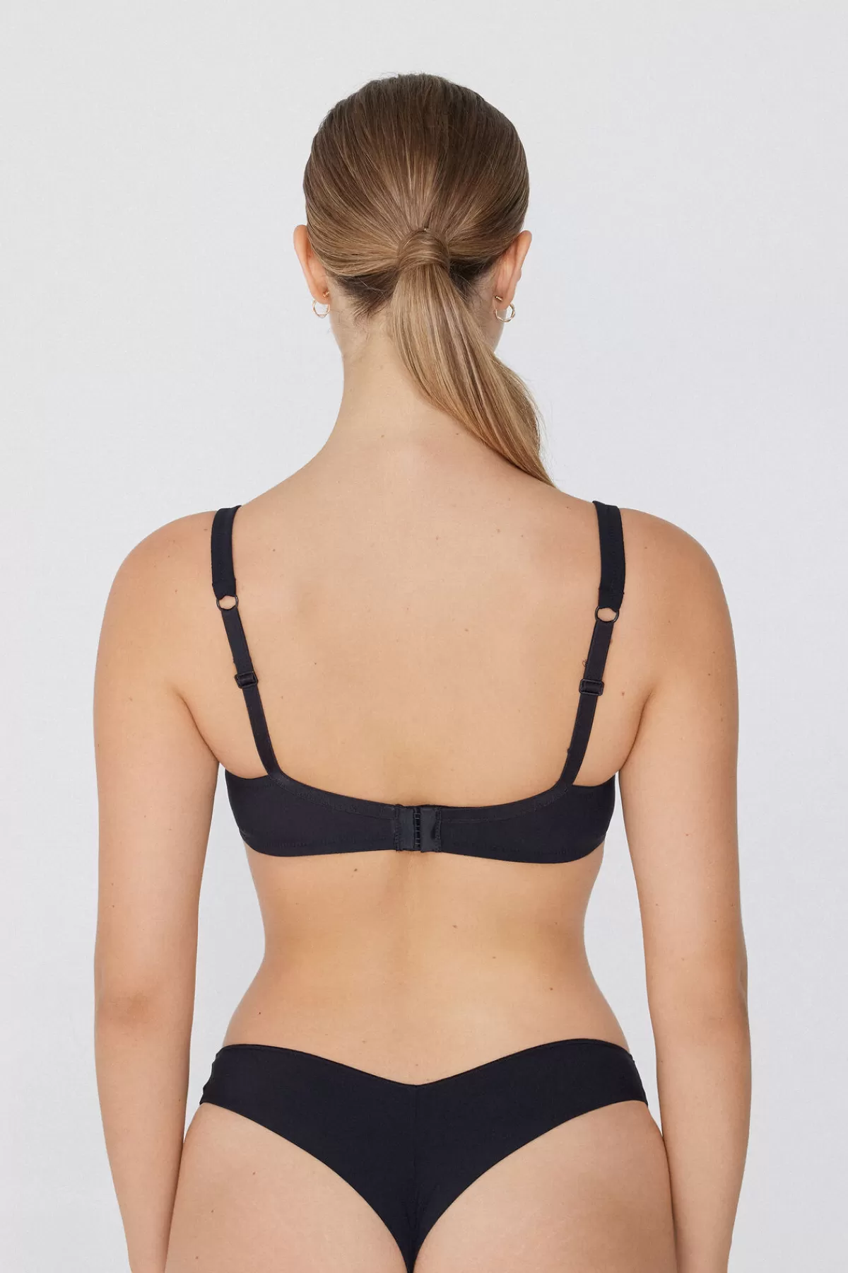 Tezenis Reggiseno Balconcino Donna - Fibra Rigenerata Morbida con Ispirazione Parisienne