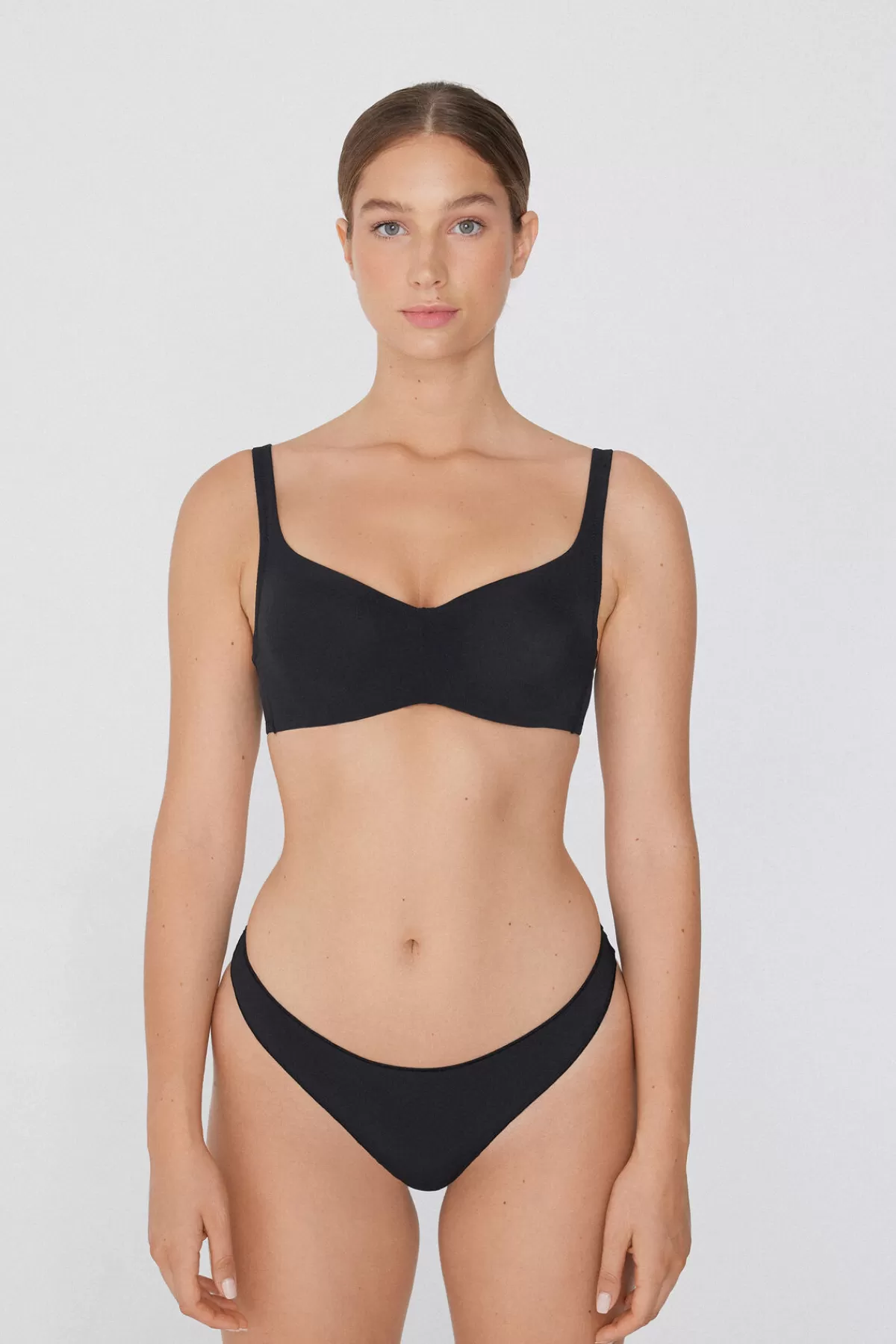 Tezenis Reggiseno Balconcino Donna - Fibra Rigenerata Morbida con Ispirazione Parisienne
