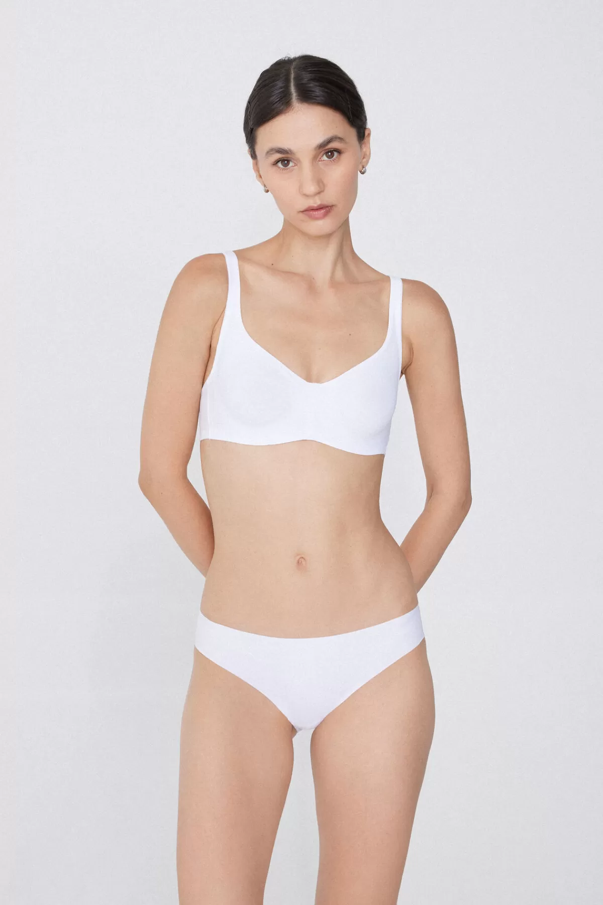 Tezenis Intimo Femminile: Reggiseno Balcony Confortevole in Microfibra Sostenibile Paris