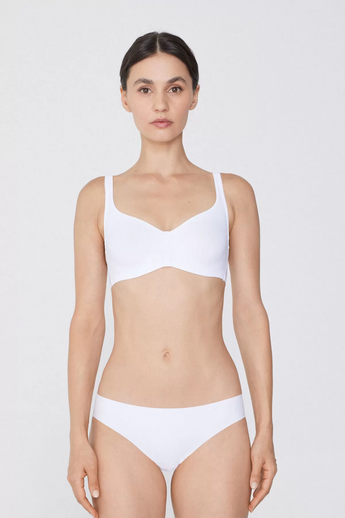 Tezenis Intimo Femminile: Reggiseno Balcony Confortevole in Microfibra Sostenibile Paris