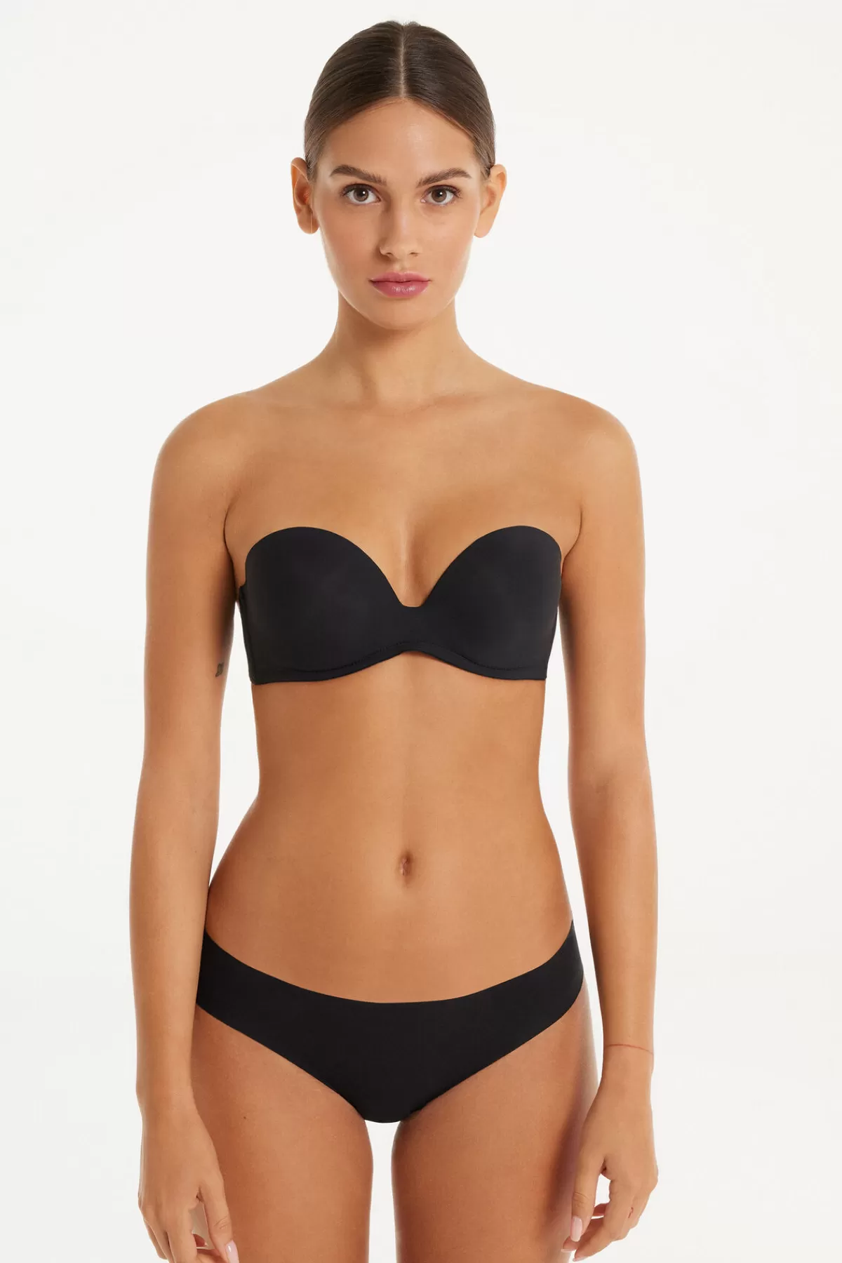 Reggiseno a Fascia Ultra Confortevole in Microfibra Tezenis - Stile New York con Imbottitura Morbida per Massimo Sostegno