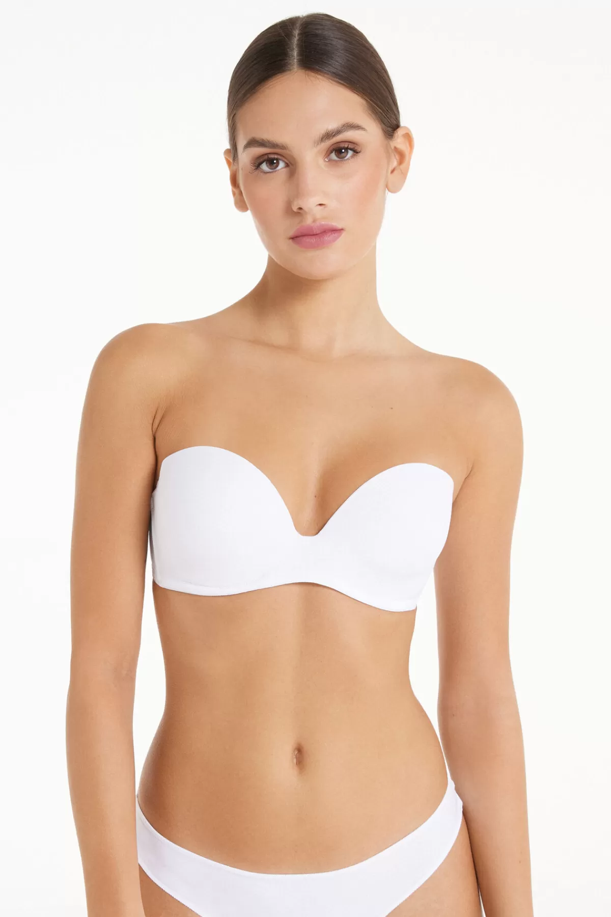 Reggiseno a Fascia Imbottito Tezenis – Microfibra Morbida con Design New York  
Perfetto per il Comfort Quotidiano | Intimo Femminile con Supporto Naturale
