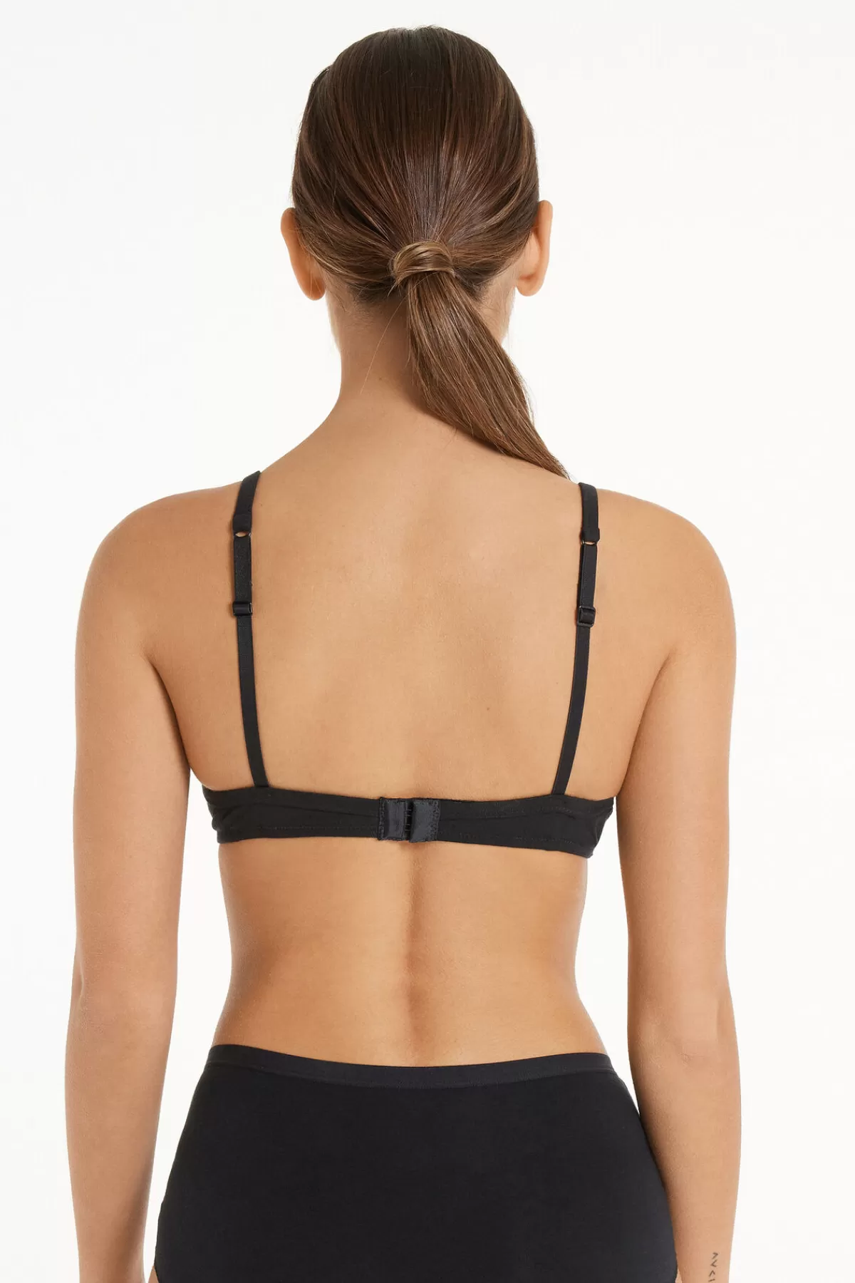 Tezenis Reggiseno Effetto Lift Naturale in Puro Cotone - Modello Athens per Forme Delicate e Confort Morbido