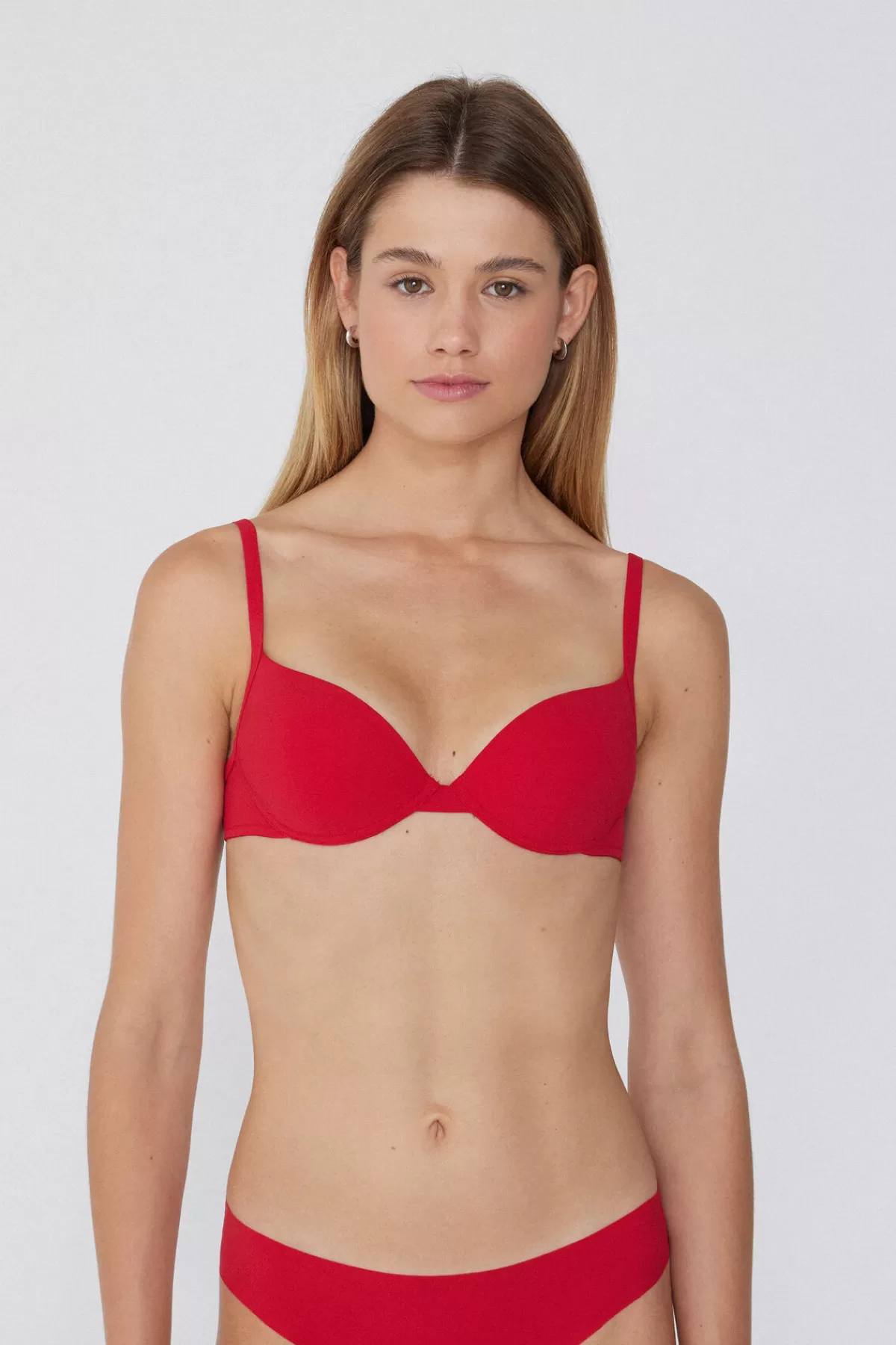 Tezenis Reggiseno Modellante in Microfibra Ultra Confortevole - Intimo Femminile con Effetto Push-Up Stile Atene