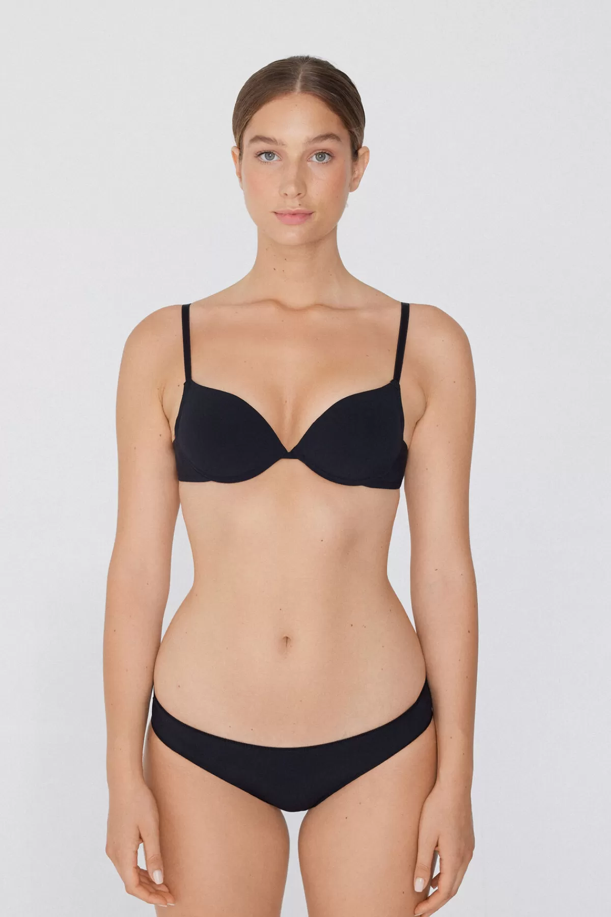 Intimo Tezenis - Reggiseno potenziato con microfibra eco-friendly riciclata | Design avvolgente ispirato a Los Angeles