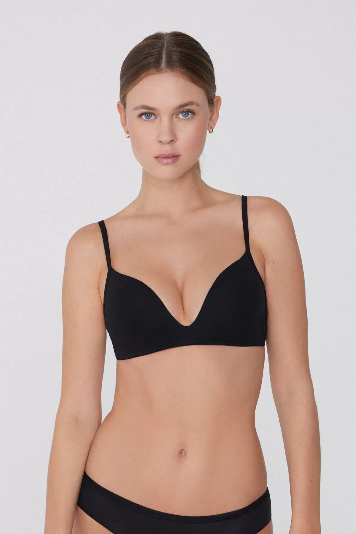 Reggiseno Triangolare Donna Tezenis in Morbido Cotone con Imbottitura Sottile - Stile London Confortevole