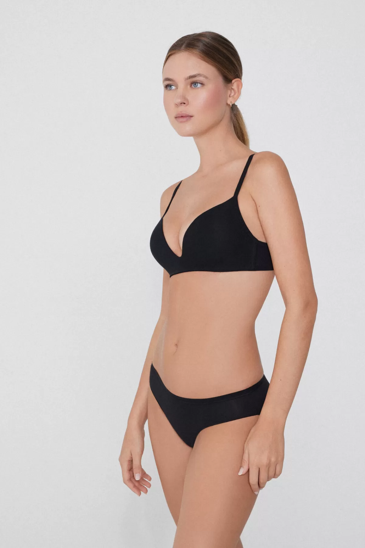 Reggiseno Triangolare Donna Tezenis in Morbido Cotone con Imbottitura Sottile - Stile London Confortevole