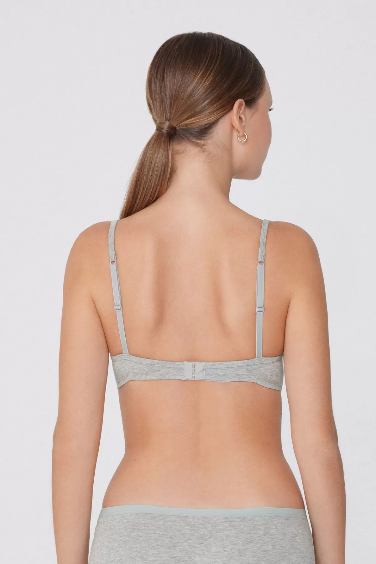 Reggiseno Triangolo Tezenis Donna in Morbido Cotone con Imbottitura Minimalista - Design Essenziale Ispirato a Londra