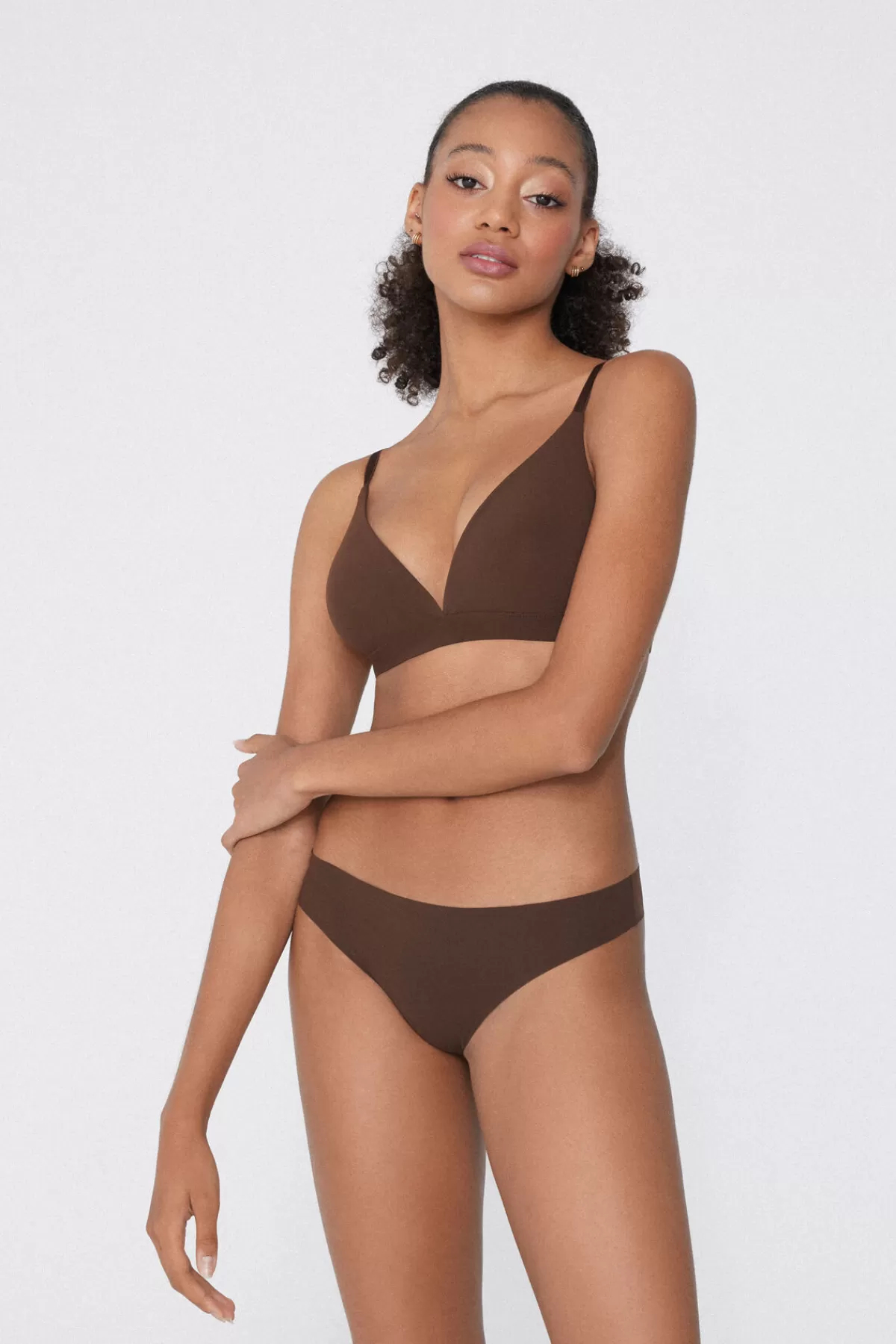 Intimo Femminile Tezenis - Top a Triangolo Stile Lisbon con Microfibra Rigenerata, Design Eco-Consapevole