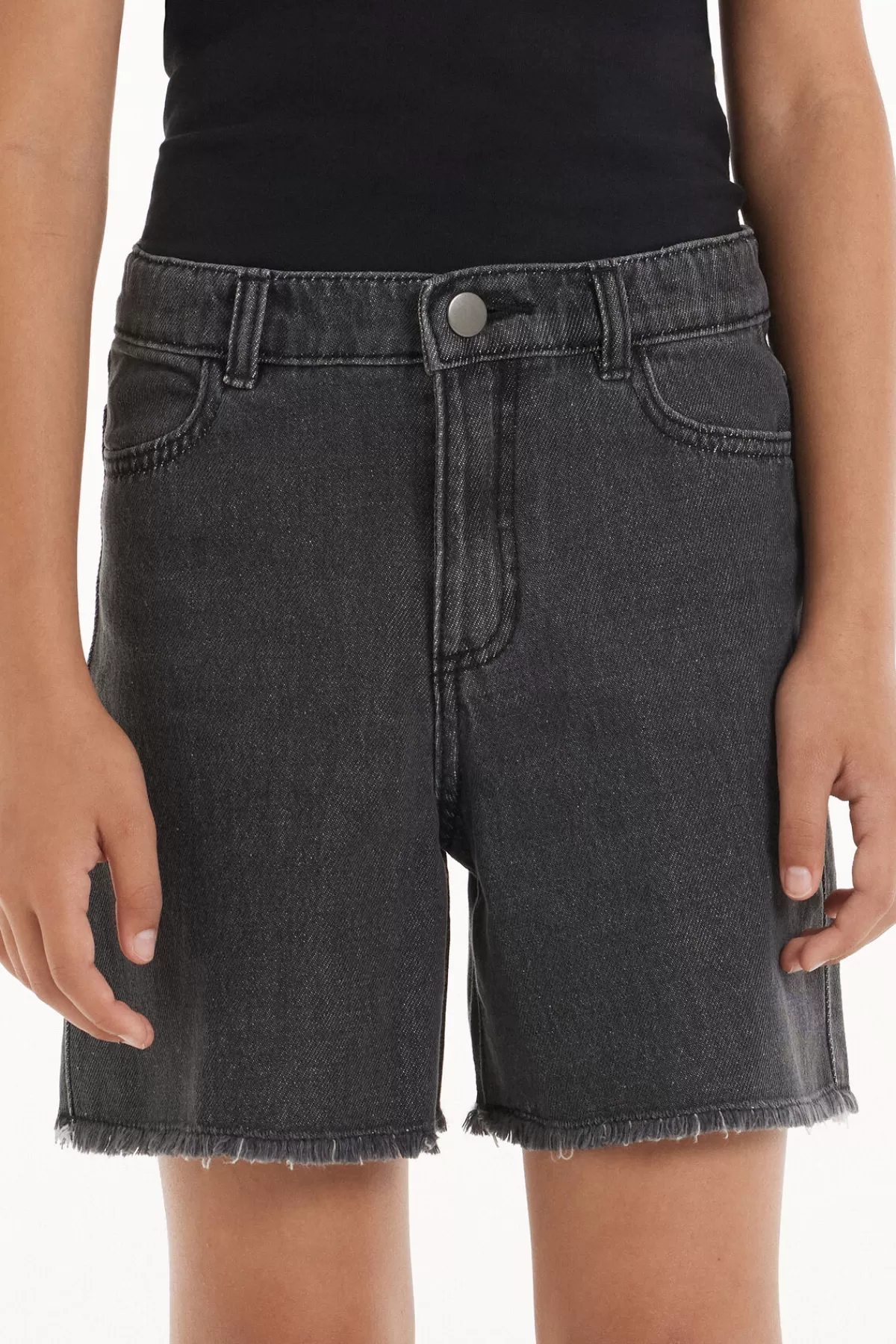 Denim Casual con Strappi Tezenis - Shorts Moda Estiva Sfilacciati