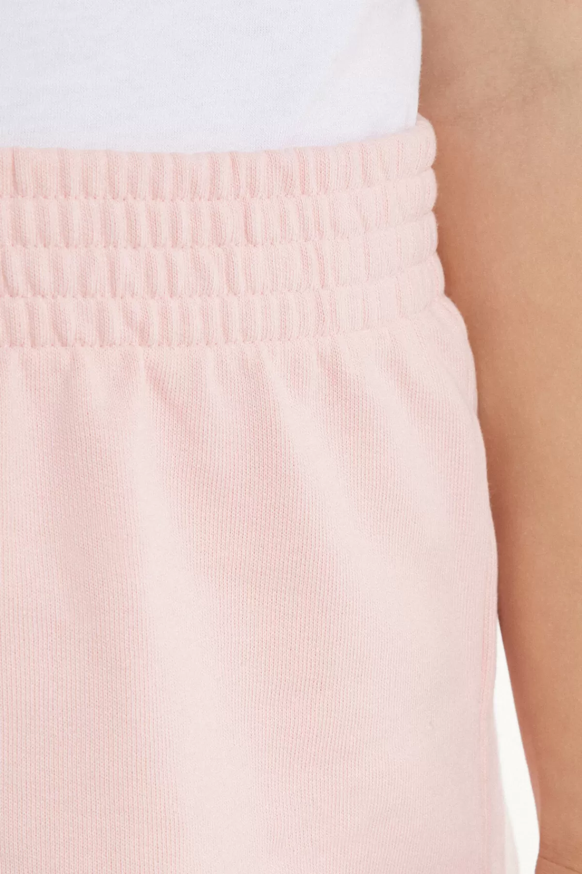 Tezenis Pantaloncini Confortevoli in Felpa Morbida per Bambine - Capi in Cotone Essenziale per Tutto il Giorno