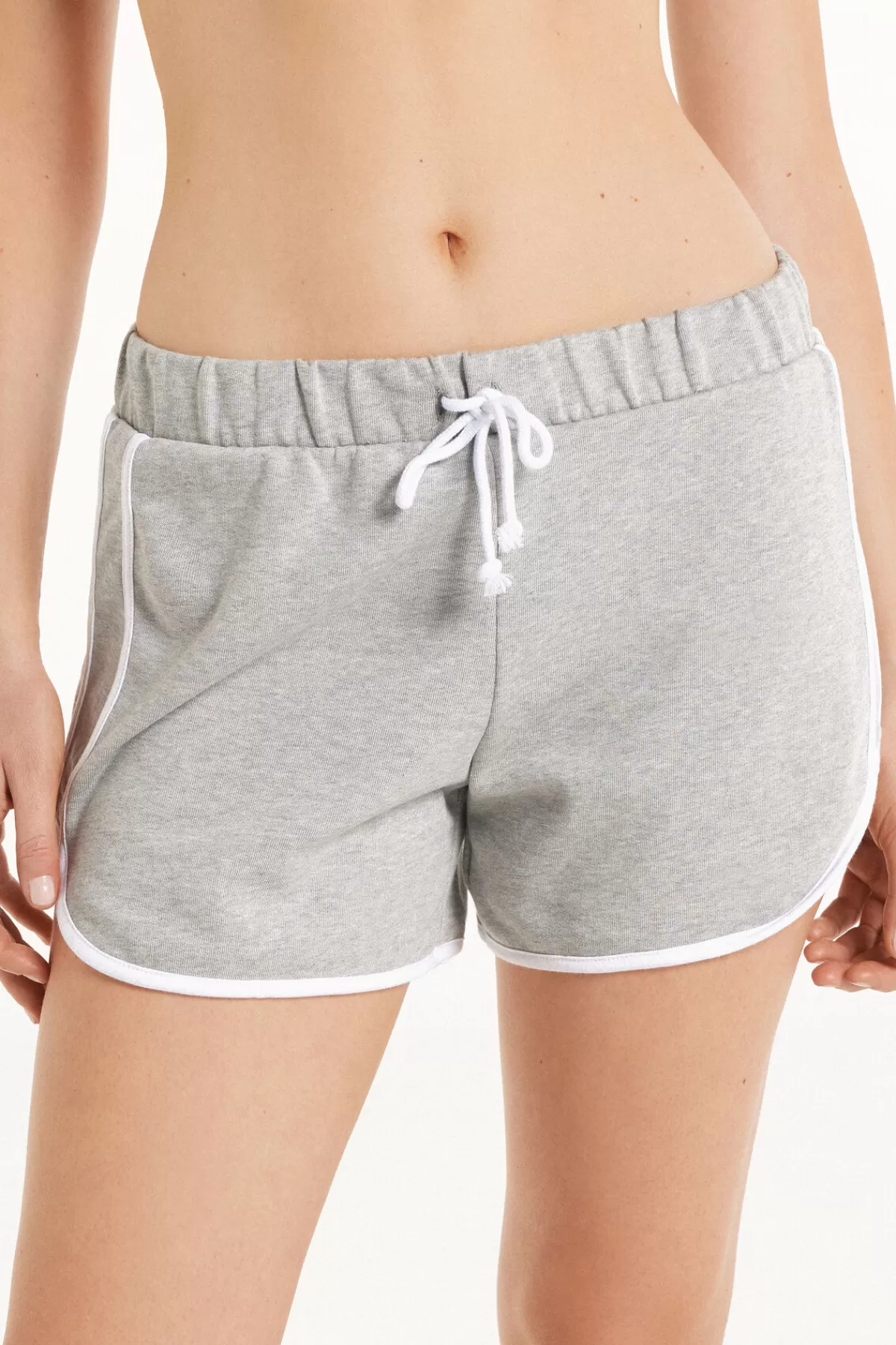 Tezenis Donna: Pantacorti in Pile Morbido con Finiture a Contrasto - Confezione Premium per il Massimo Comfort