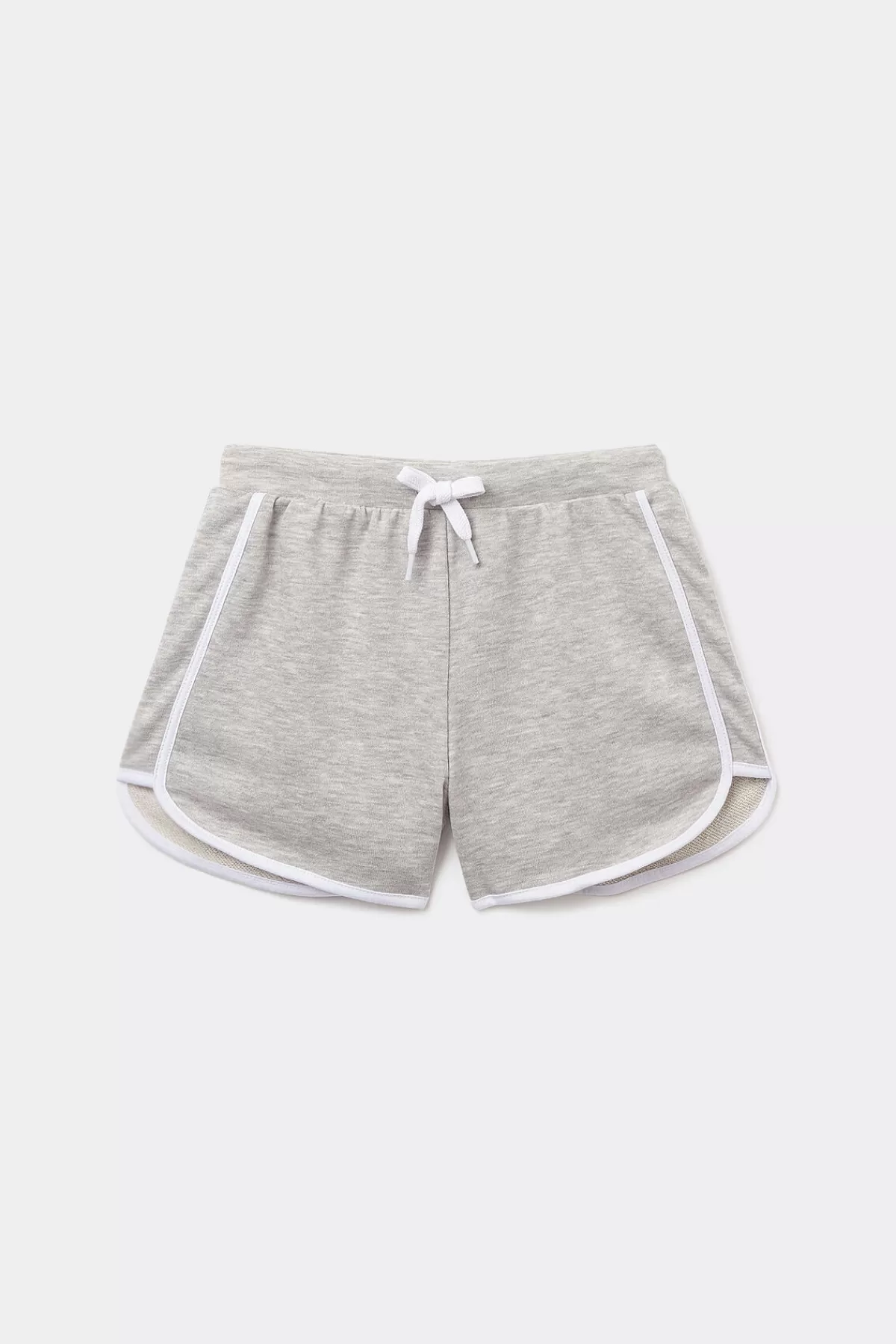 Tezenis Corti Bambina in Cotone Felpato Ultra Morbido con Bordi a Contrasto - Comodi e Stilosi